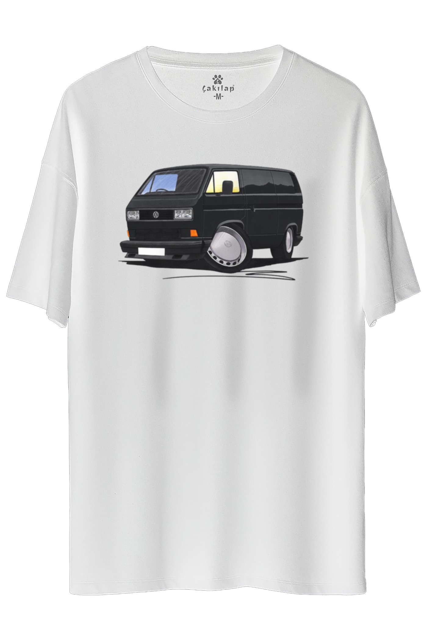 Vw Transporter T3 Baskılı Oversize Tişört