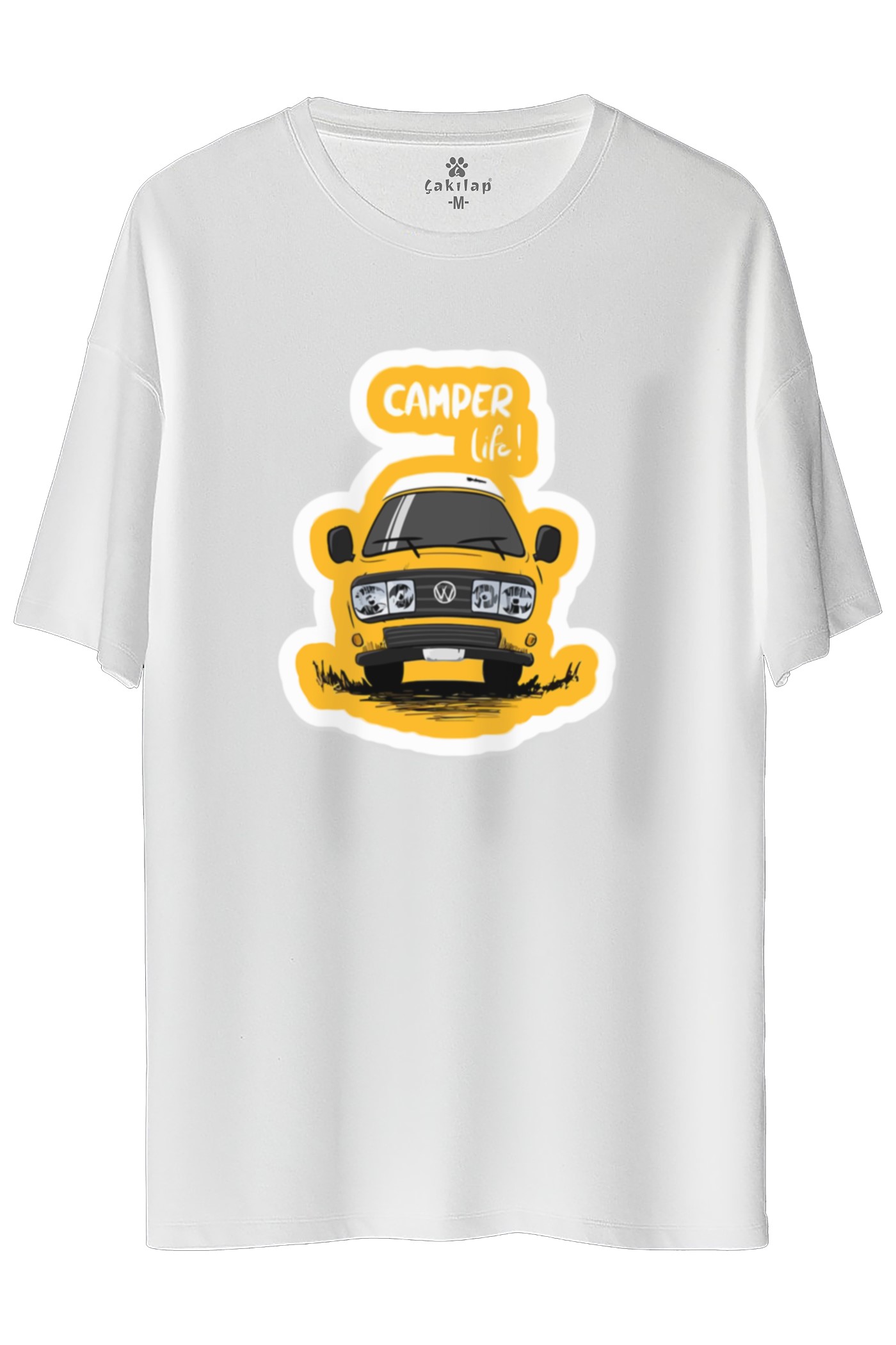 Vw Transporter T3 Baskılı Oversize Tişört