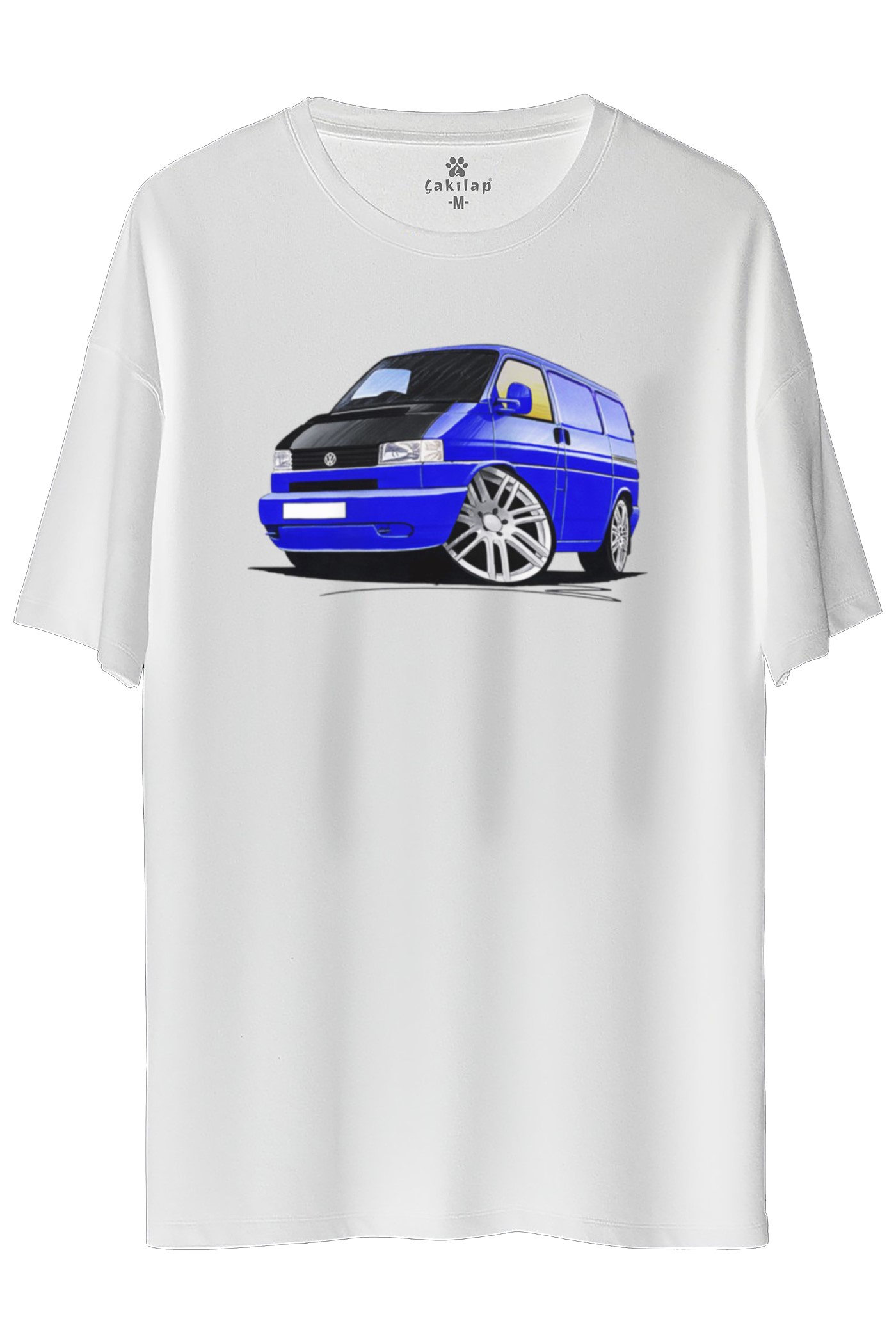Vw Transporter T4 Baskılı Oversize Tişört