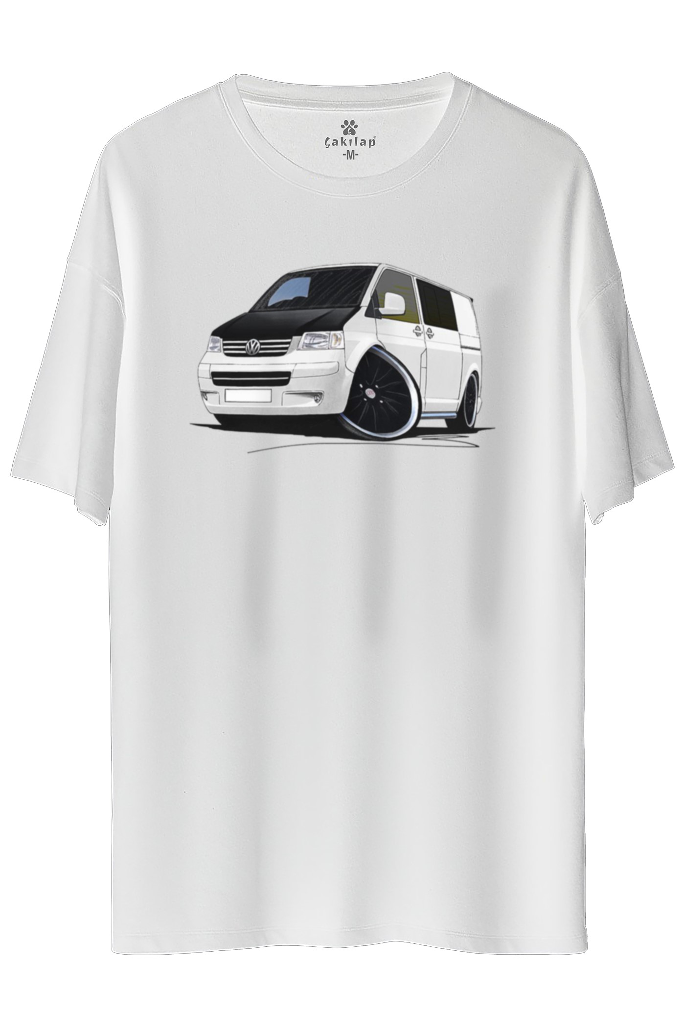 Vw Transporter T5 Baskılı Oversize Tişört