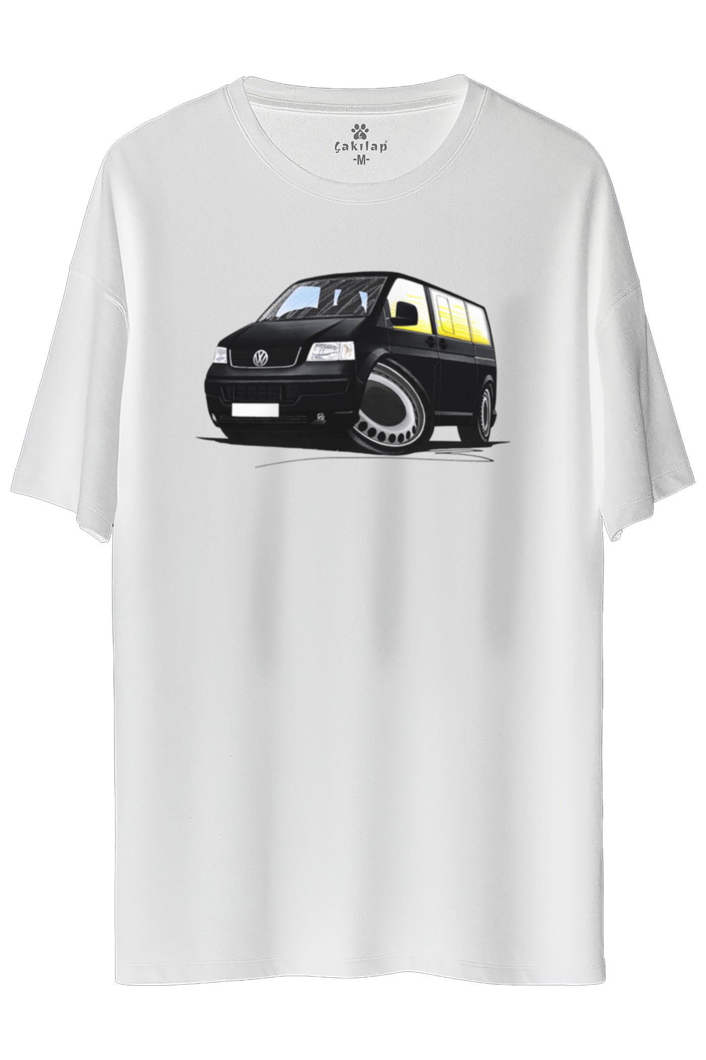 Vw Transporter T5 Baskılı Oversize Tişört