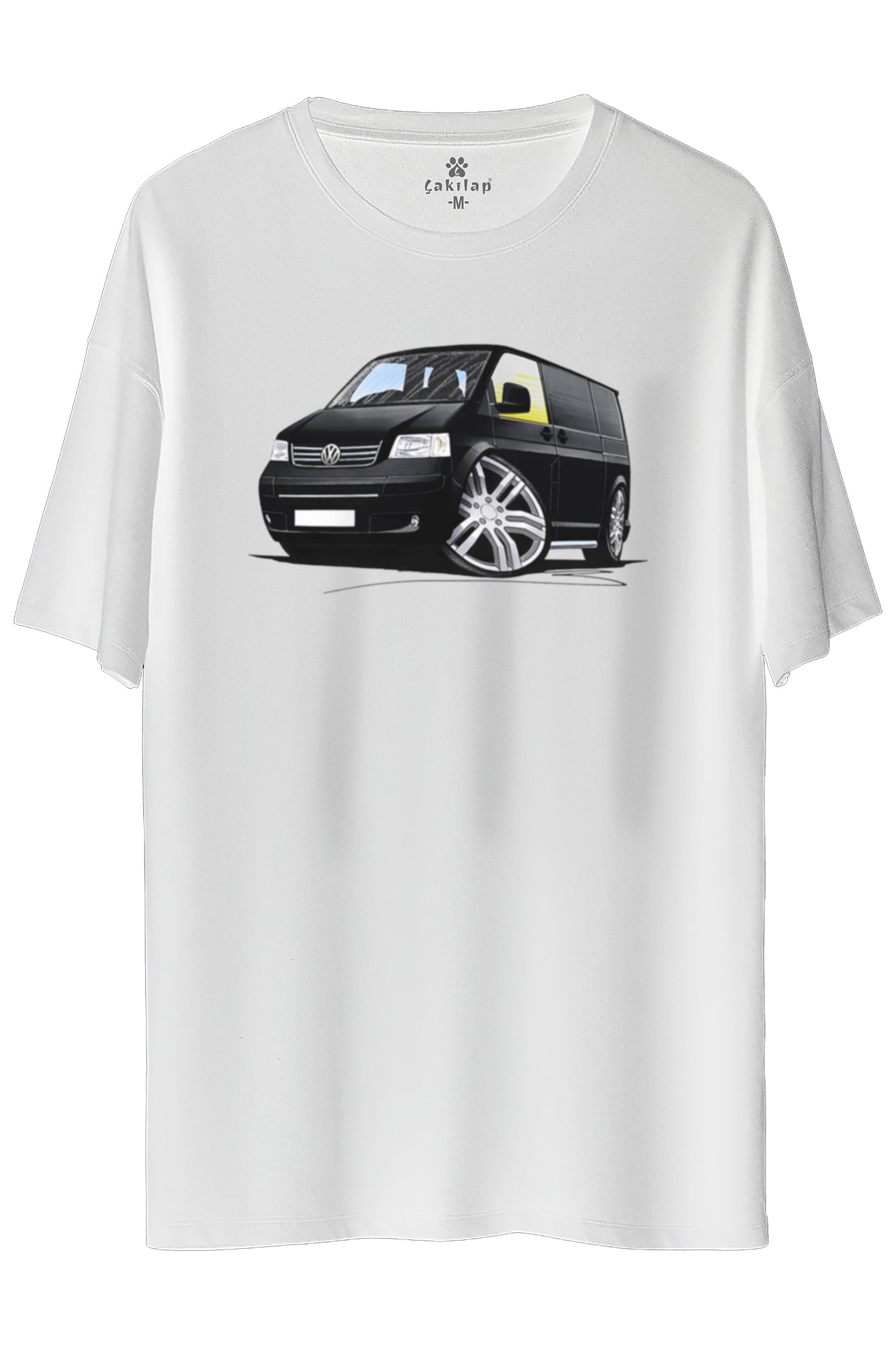Vw Transporter T5 Baskılı Oversize Tişört