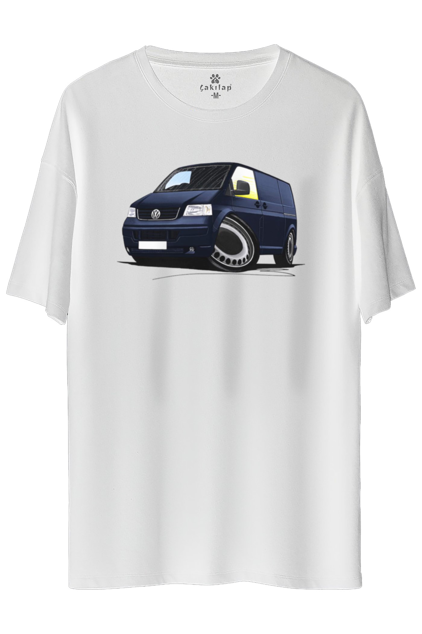 Vw Transporter T5 Baskılı Oversize Tişört