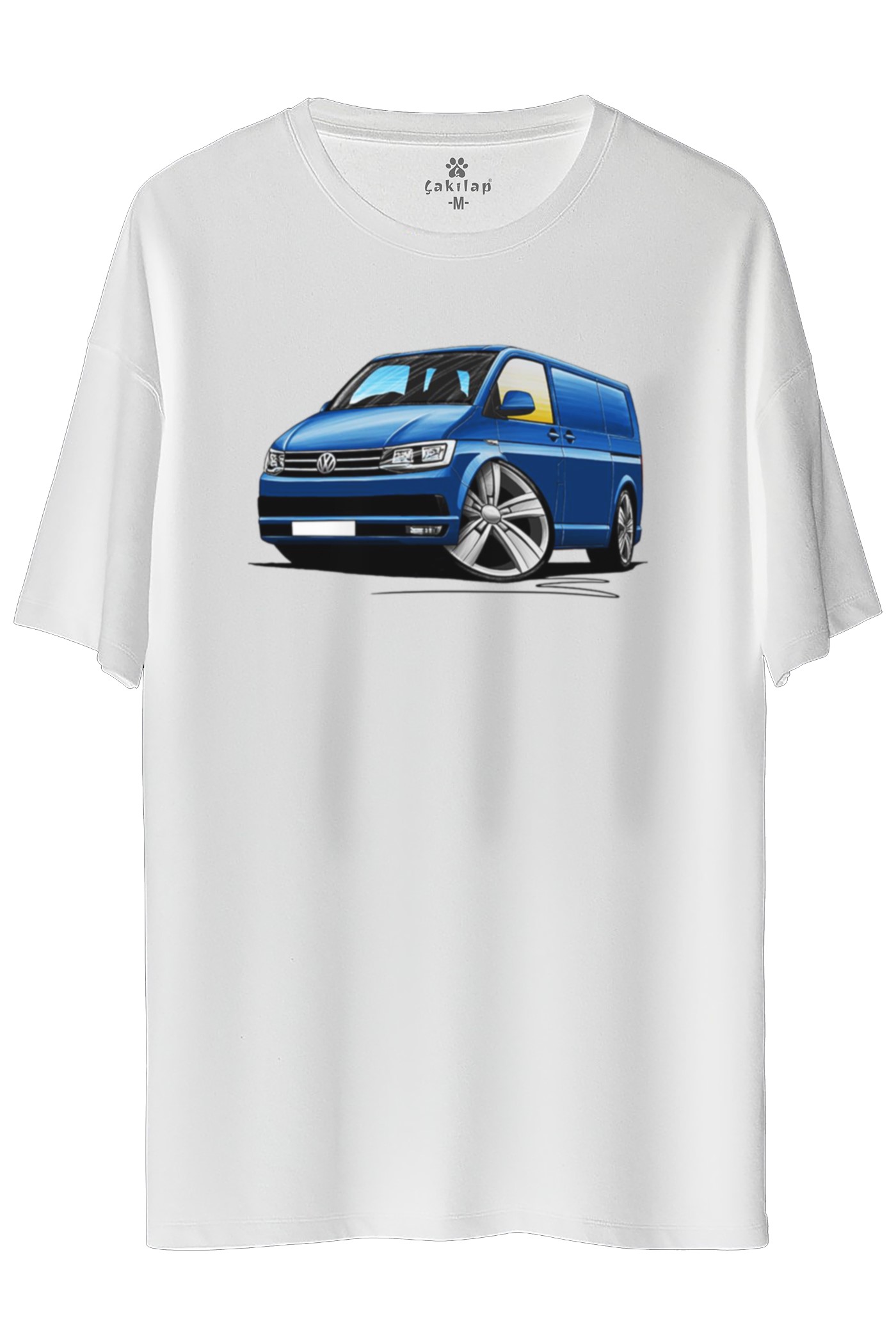 Vw Transporter T6 Baskılı Oversize Tişört