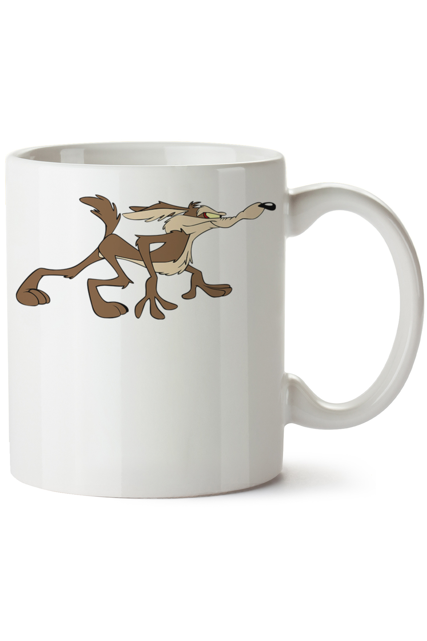 Wile E Coyote Baskılı Porselen Kupa Bardak