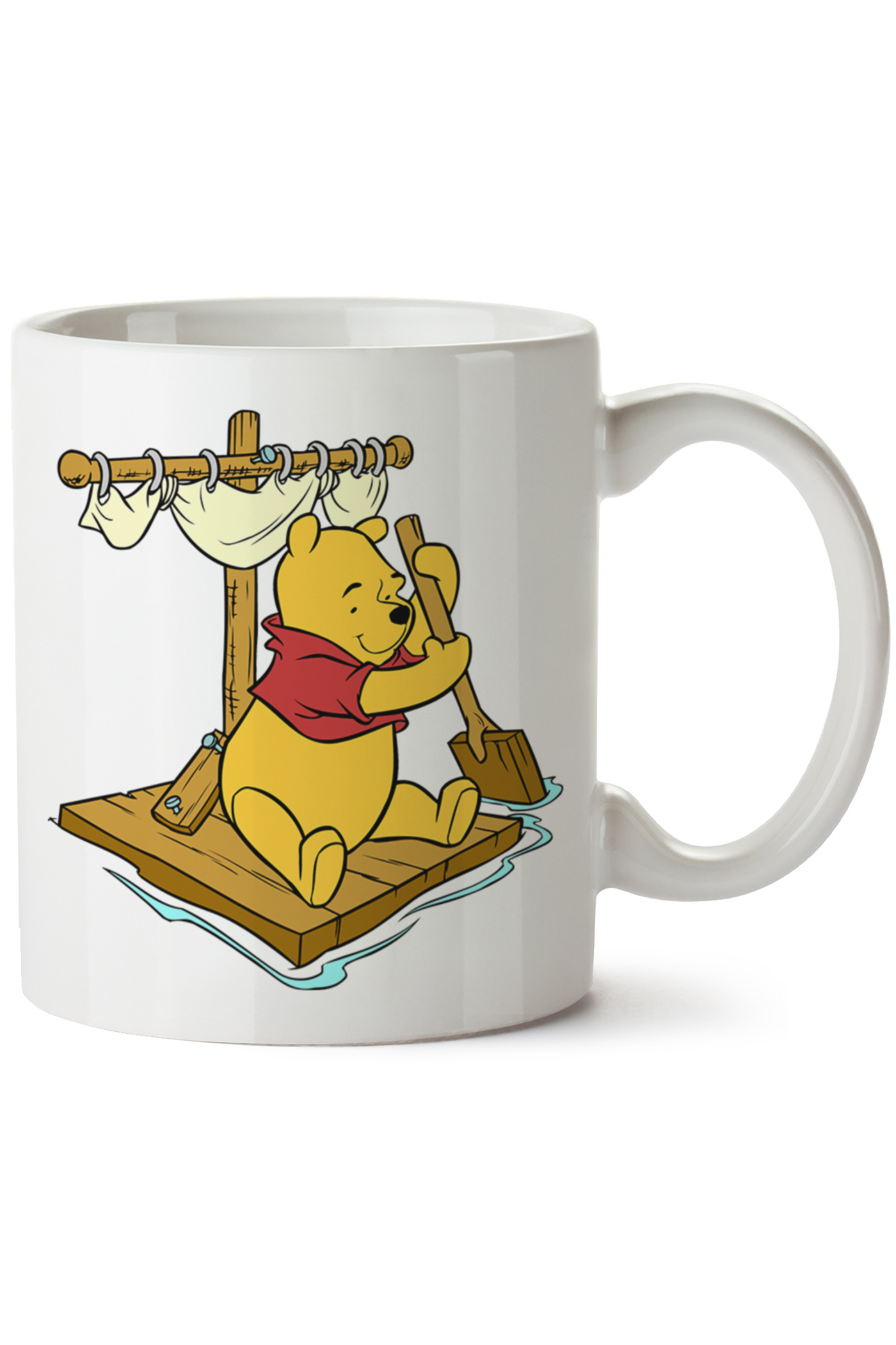 Winnie The Pooh Baskılı Porselen Kupa Bardak