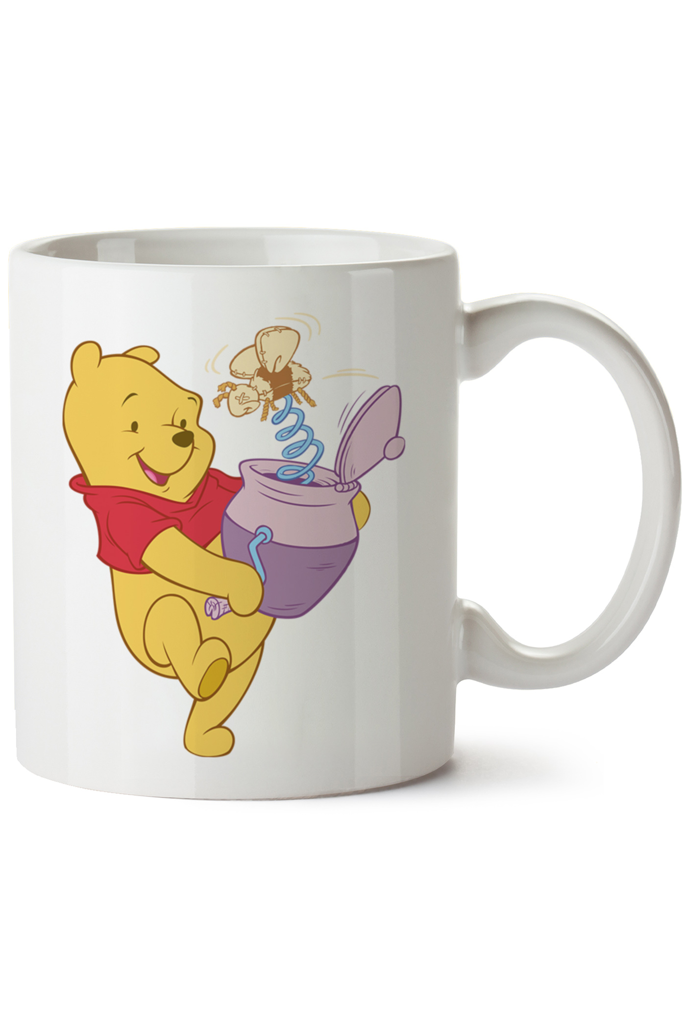 Winnie The Pooh Baskılı Porselen Kupa Bardak