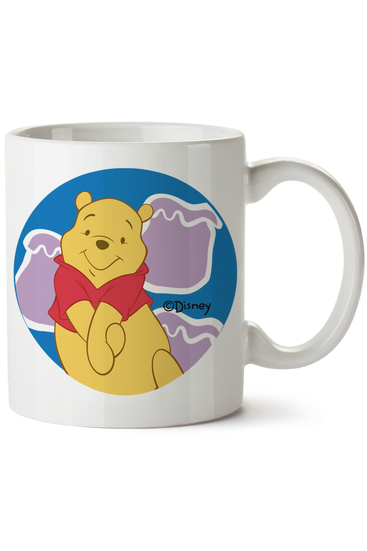 Winnie The Pooh Baskılı Porselen Kupa Bardak