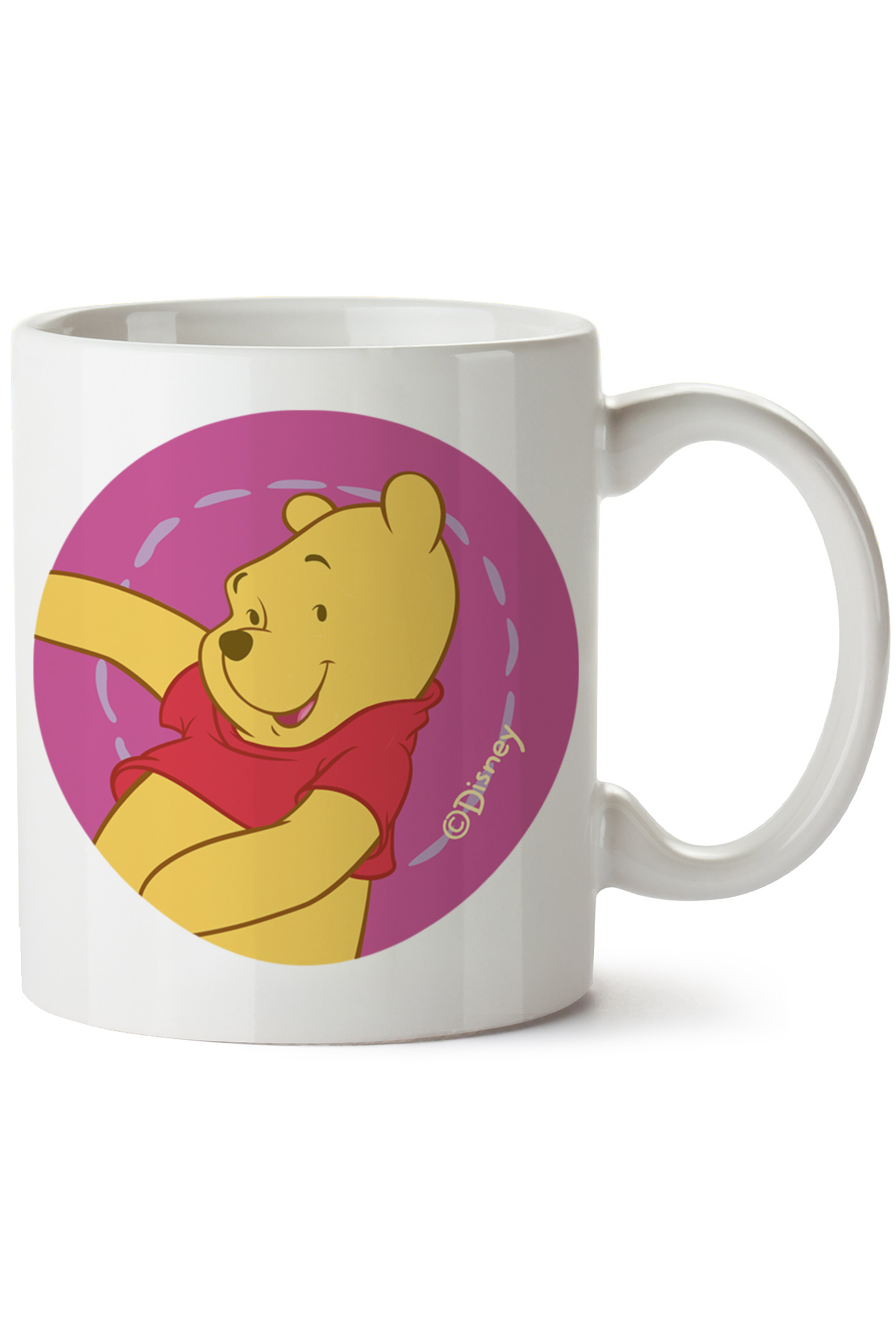 Winnie The Pooh Baskılı Porselen Kupa Bardak