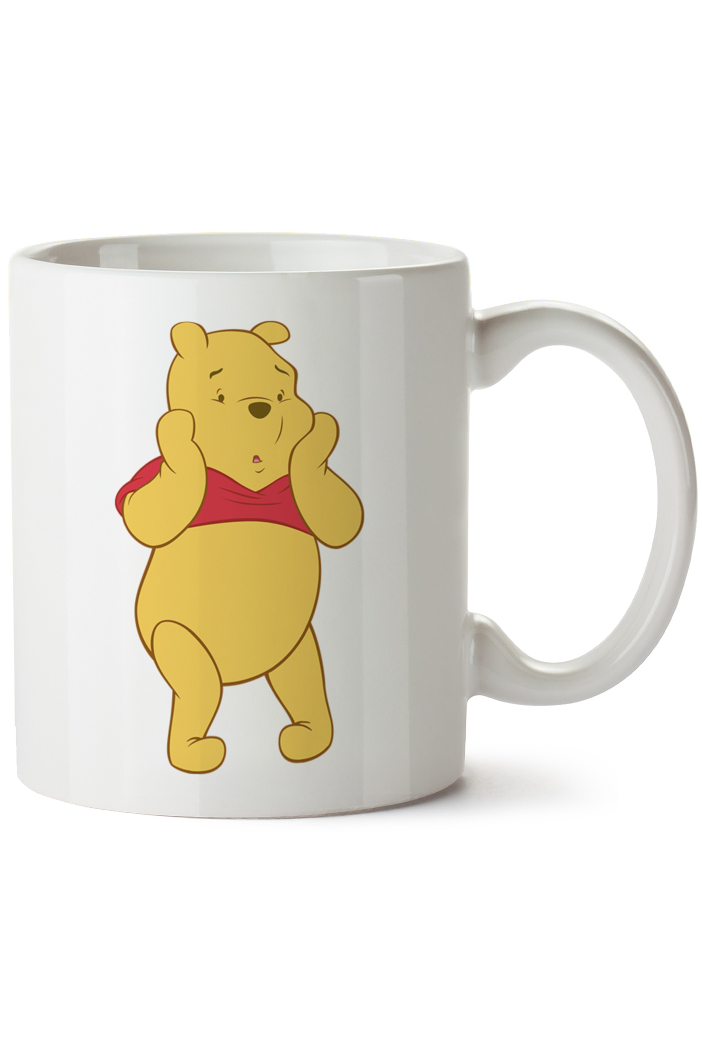 Winnie The Pooh Baskılı Porselen Kupa Bardak