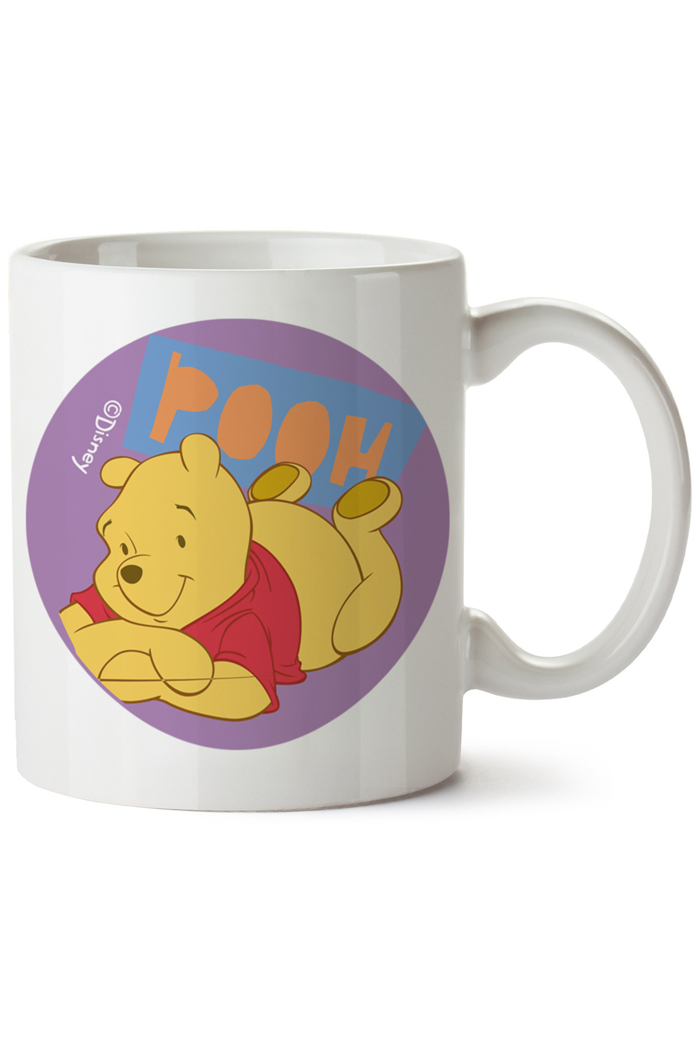Winnie The Pooh Baskılı Porselen Kupa Bardak
