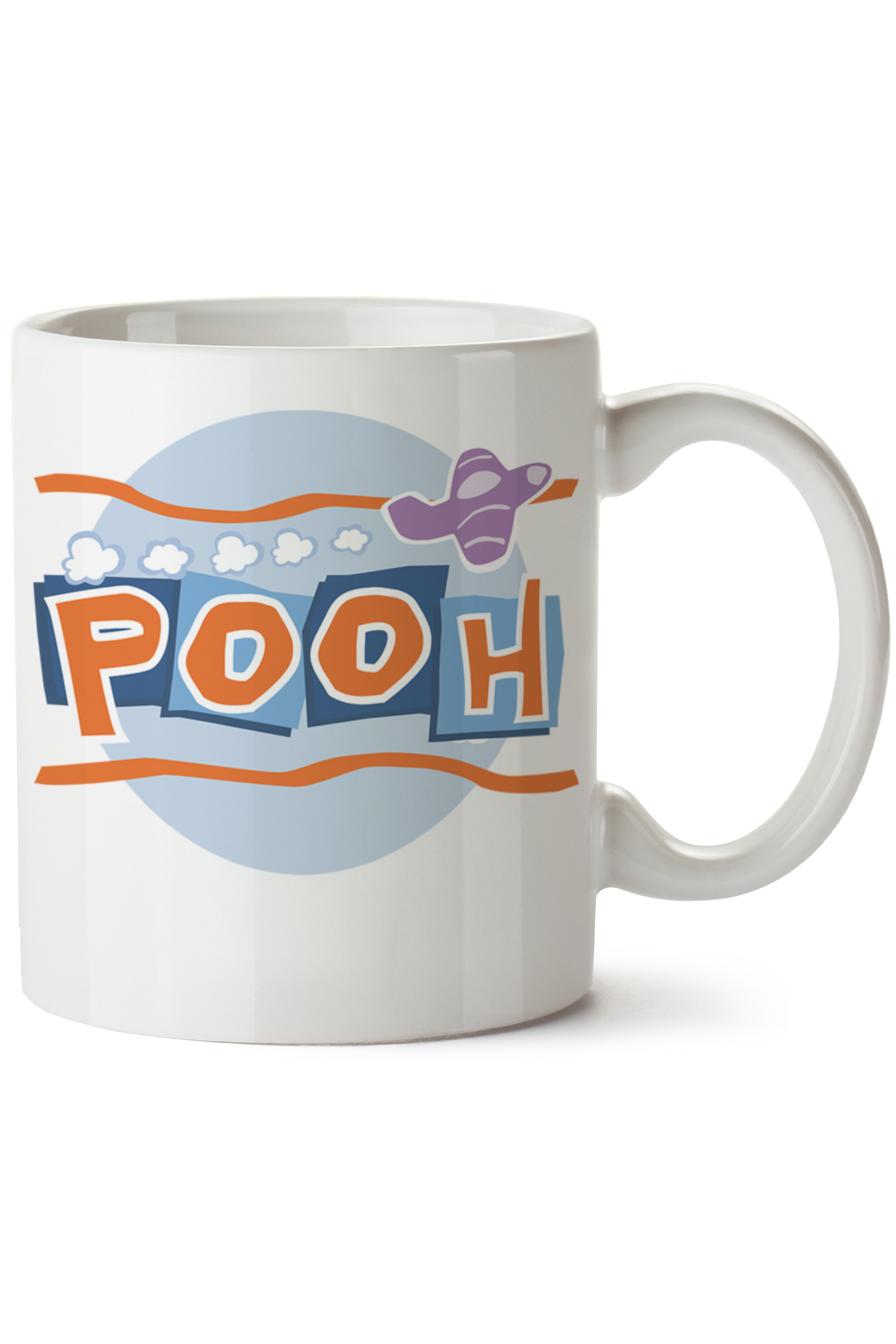 Winnie The Pooh Baskılı Porselen Kupa Bardak