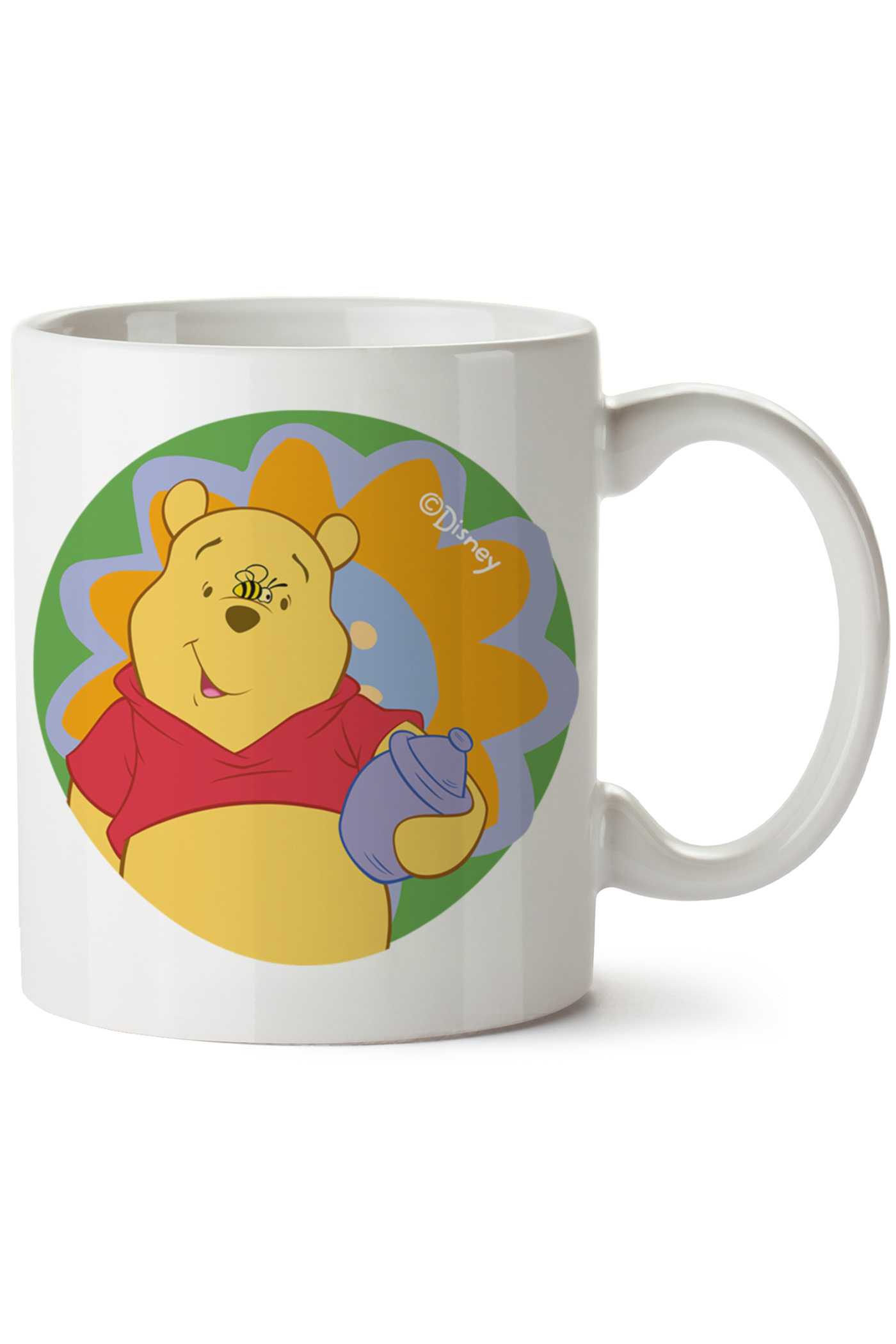Winnie The Pooh Baskılı Porselen Kupa Bardak