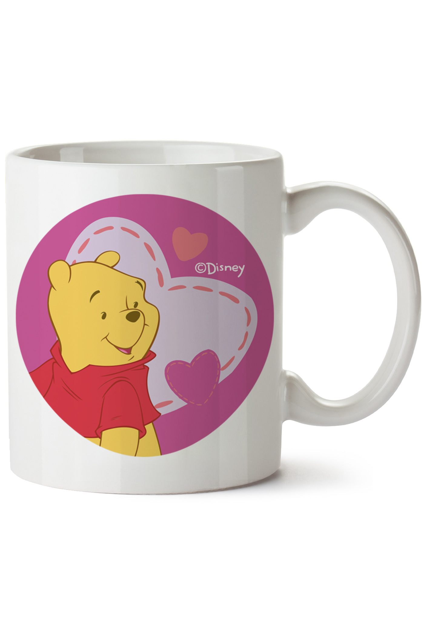 Winnie The Pooh Baskılı Porselen Kupa Bardak