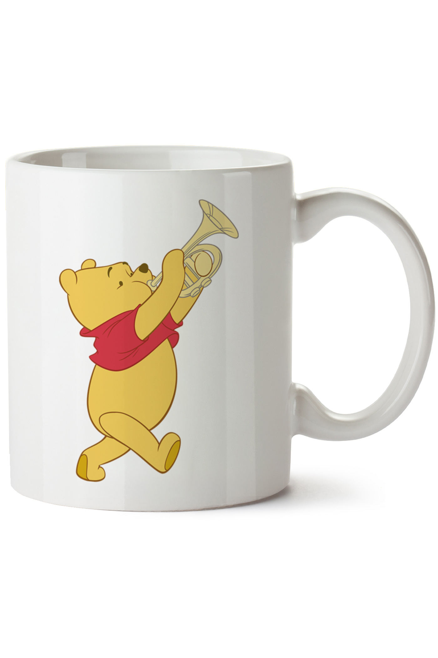 Winnie The Pooh Baskılı Porselen Kupa Bardak