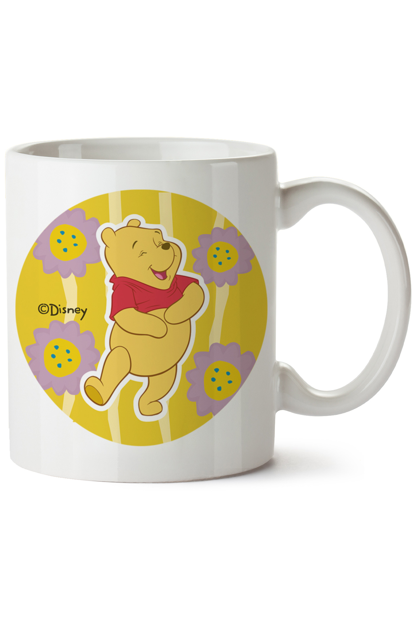 Winnie The Pooh Baskılı Porselen Kupa Bardak