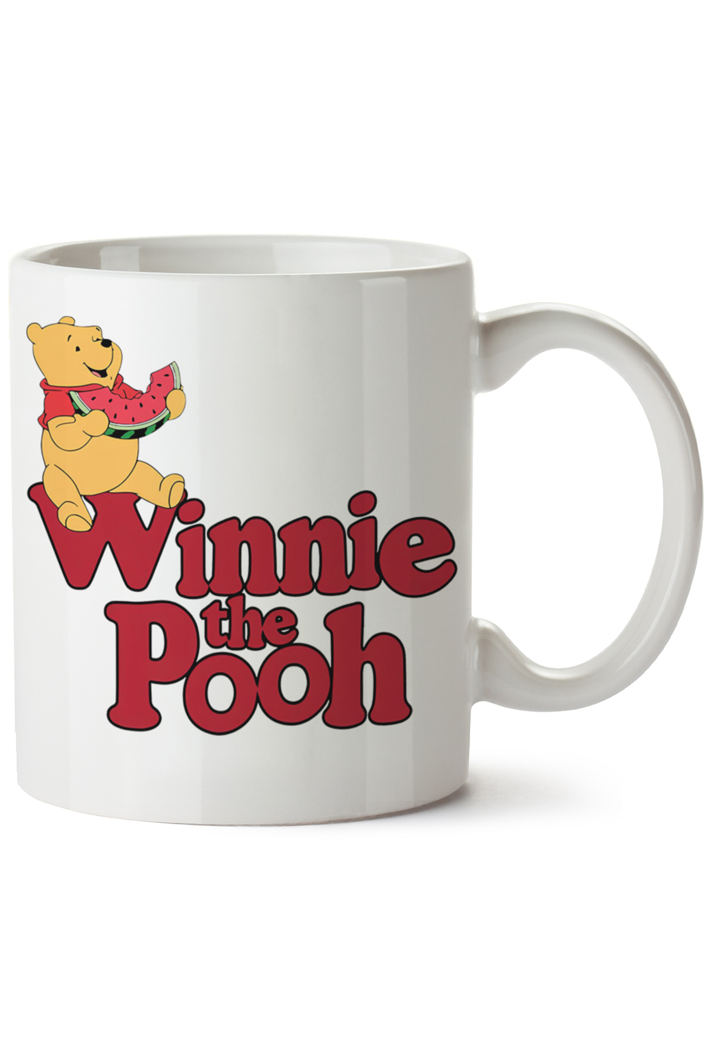 Winnie The Pooh Baskılı Porselen Kupa Bardak