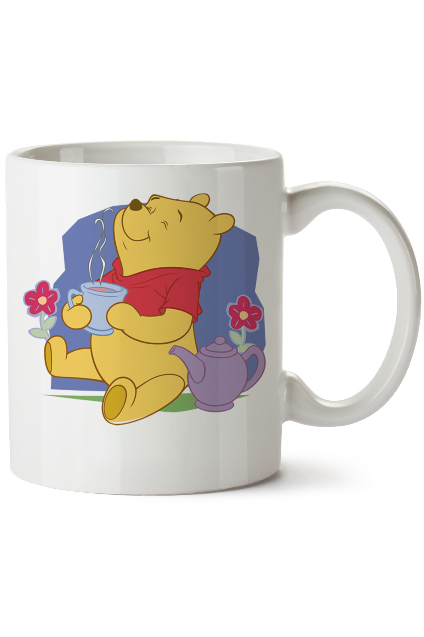 Winnie The Pooh Baskılı Porselen Kupa Bardak