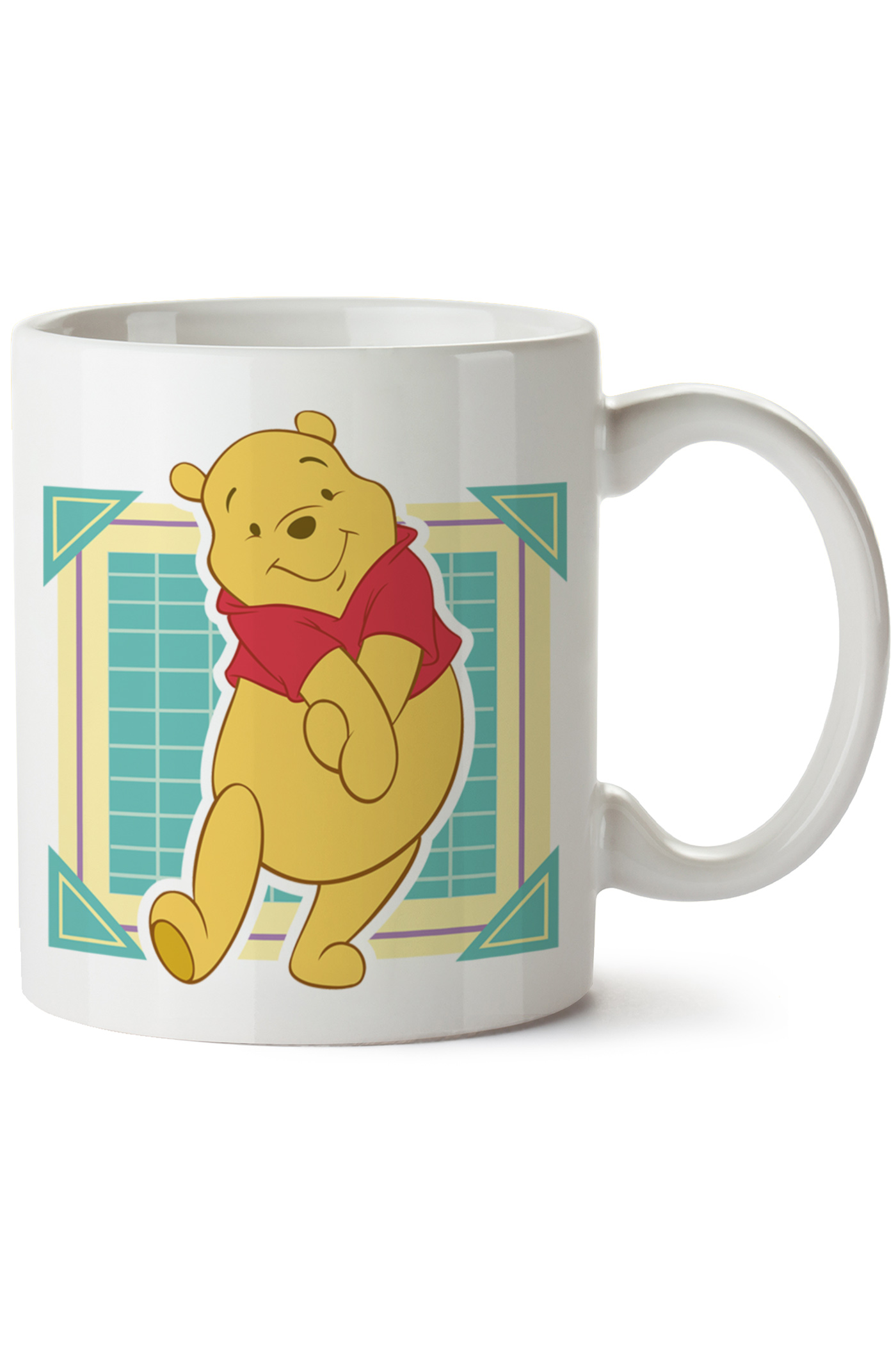 Winnie The Pooh Baskılı Porselen Kupa Bardak
