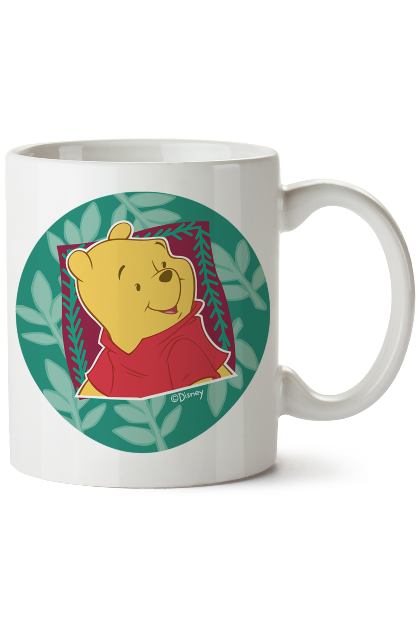 Winnie The Pooh Baskılı Porselen Kupa Bardak