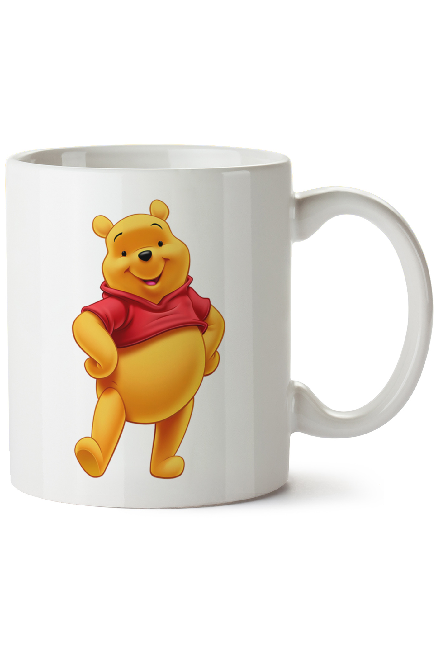 Winnie The Pooh Baskılı Porselen Kupa Bardak