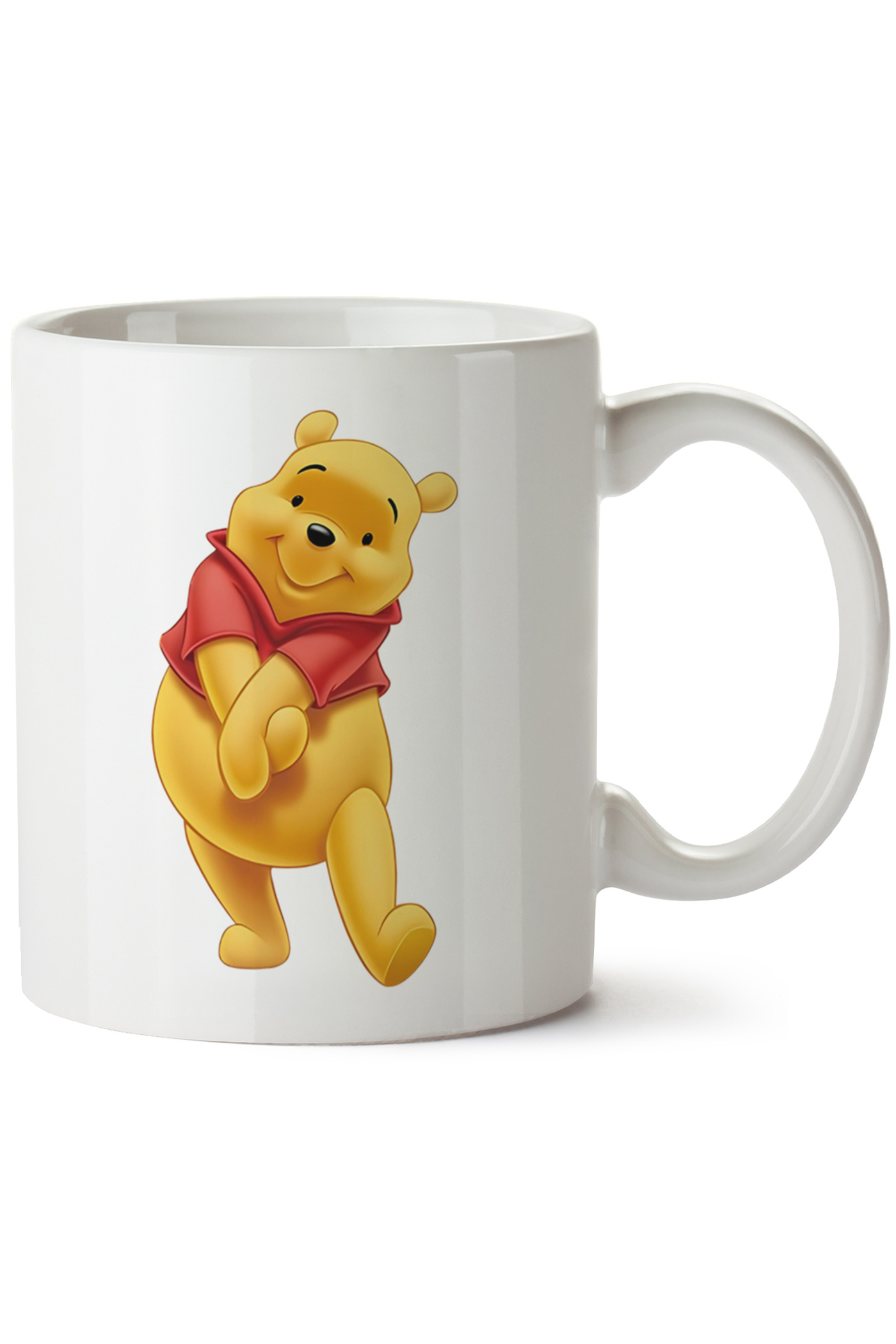 Winnie The Pooh Baskılı Porselen Kupa Bardak