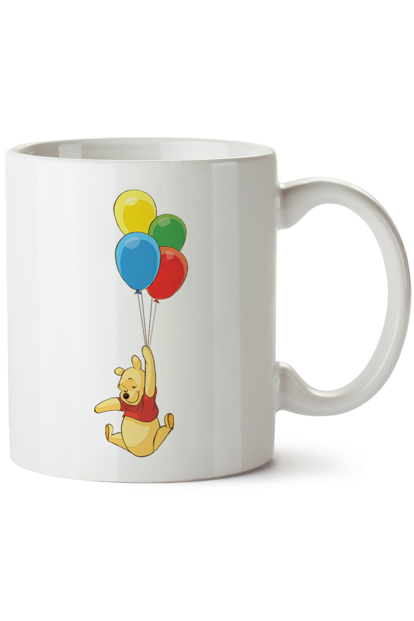 Winnie The Pooh Baskılı Porselen Kupa Bardak