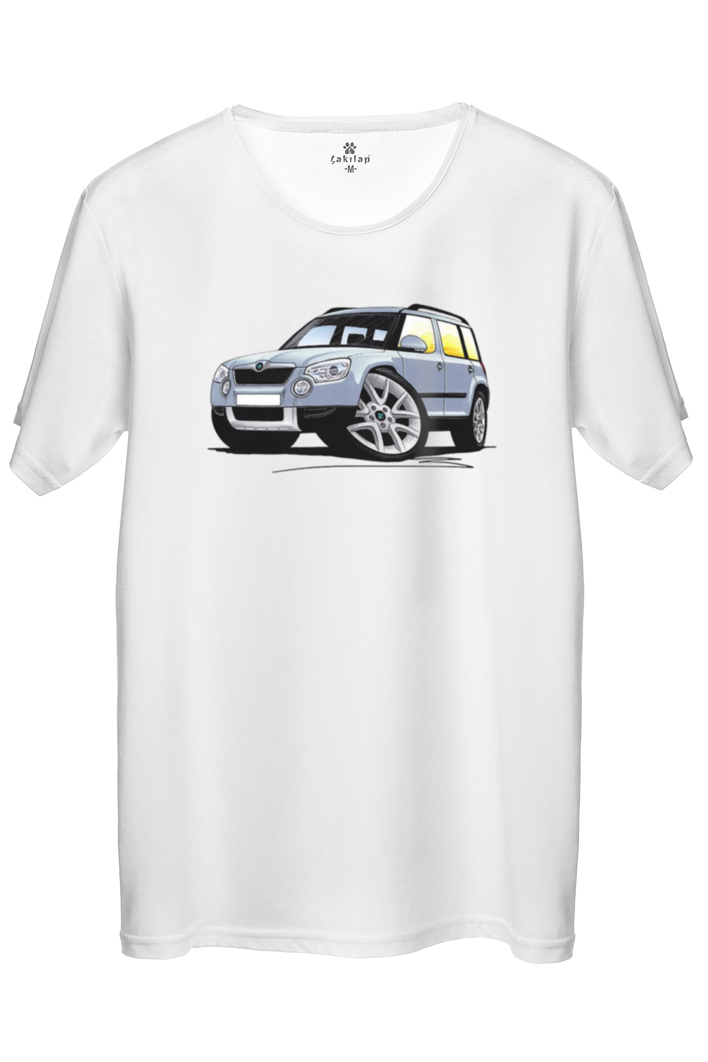 Skoda Yeti Baskılı Regular Tişört