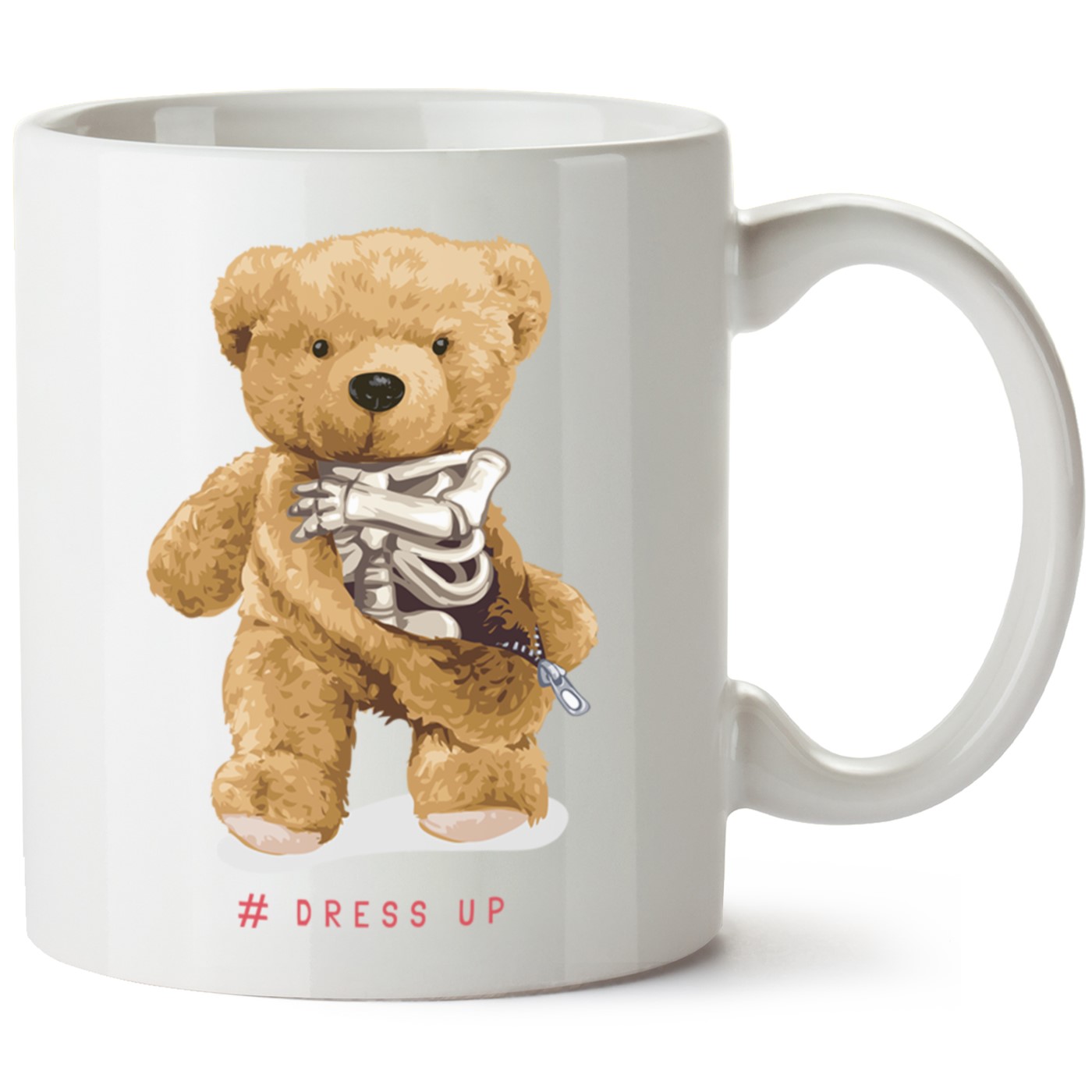 Ayıcık Baskılı Porselen Kupa Bardak