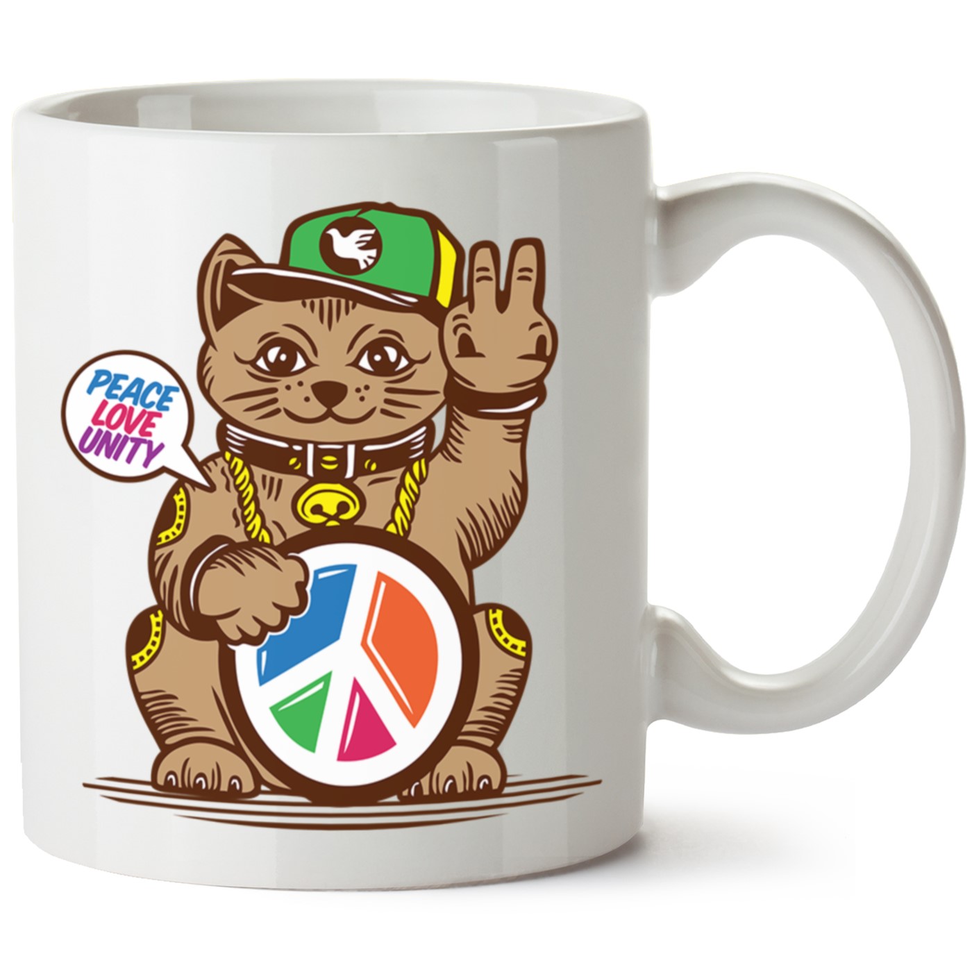 Ayıcık Baskılı Porselen Kupa Bardak