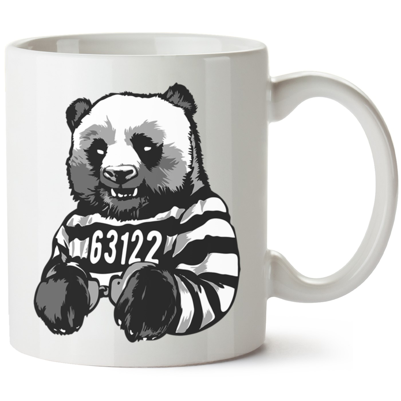 Ayıcık Baskılı Porselen Kupa Bardak