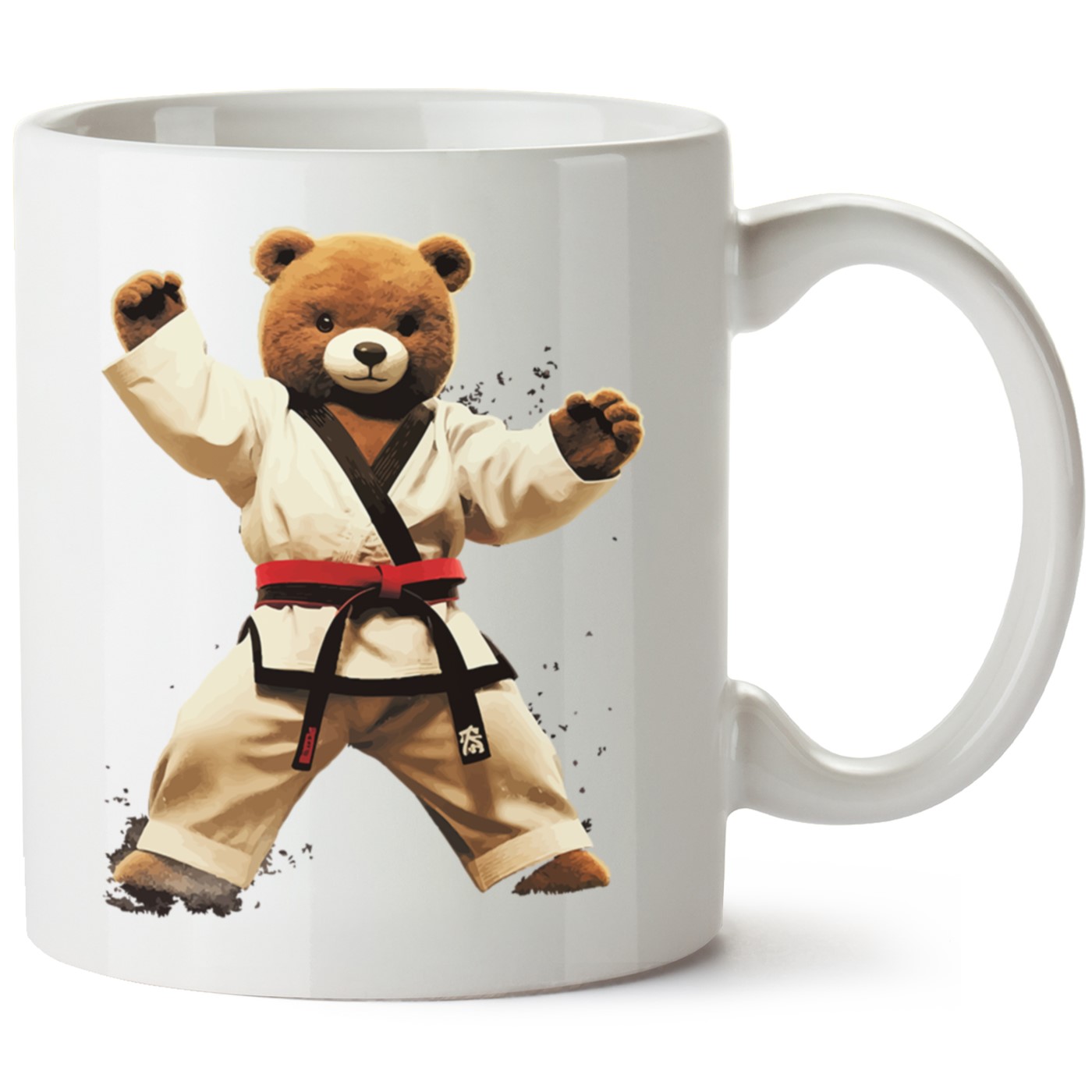 Ayıcık Baskılı Porselen Kupa Bardak