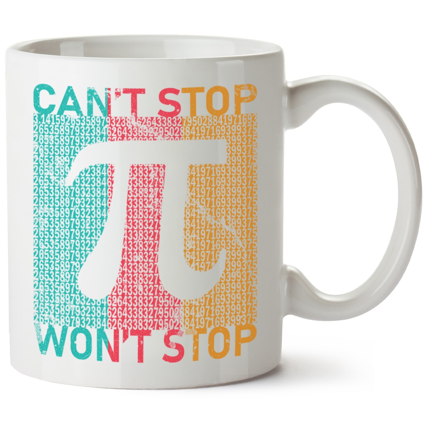 Can't Stop Wont't Stop Baskılı Porselen Kupa Bardak