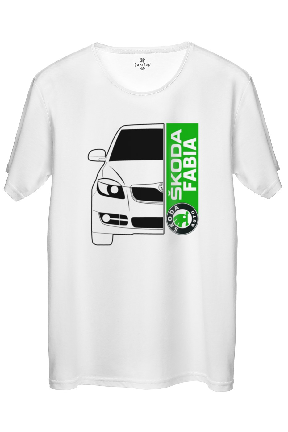 Skoda Fabia2 Baskılı Regular Tişört