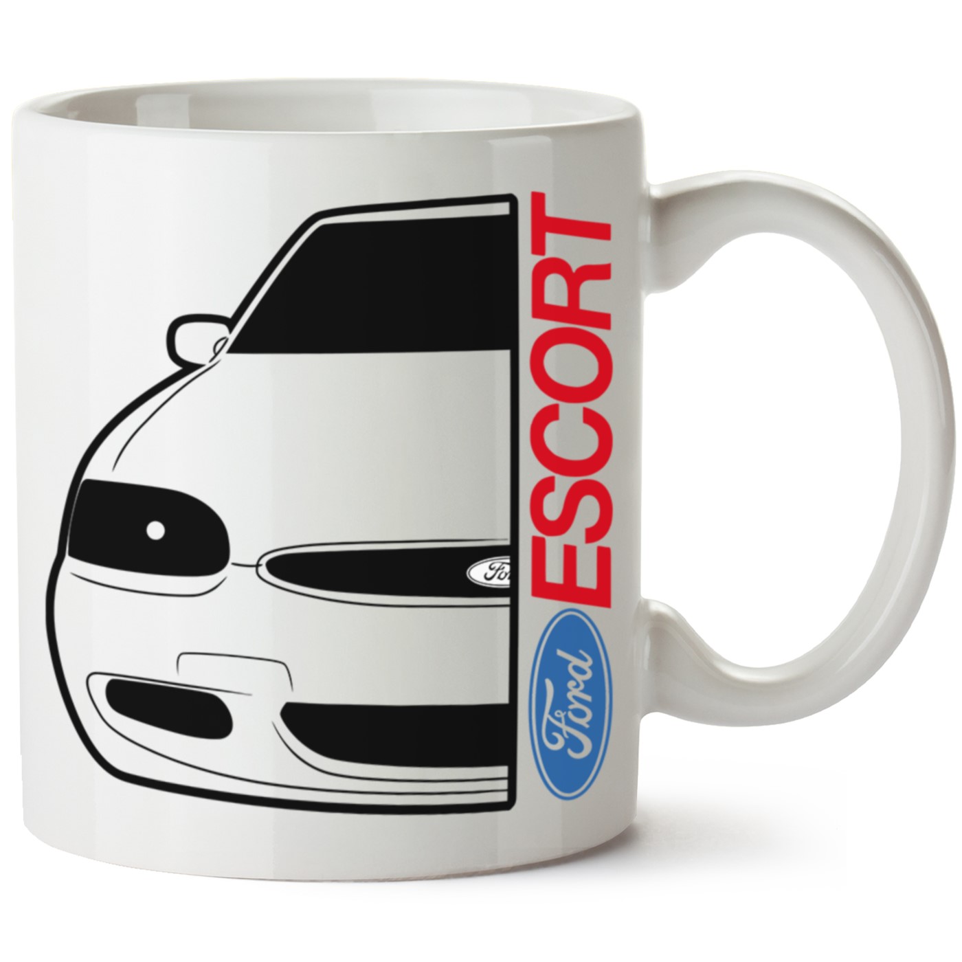 Ford escort Baskılı Porselen Kupa Bardak