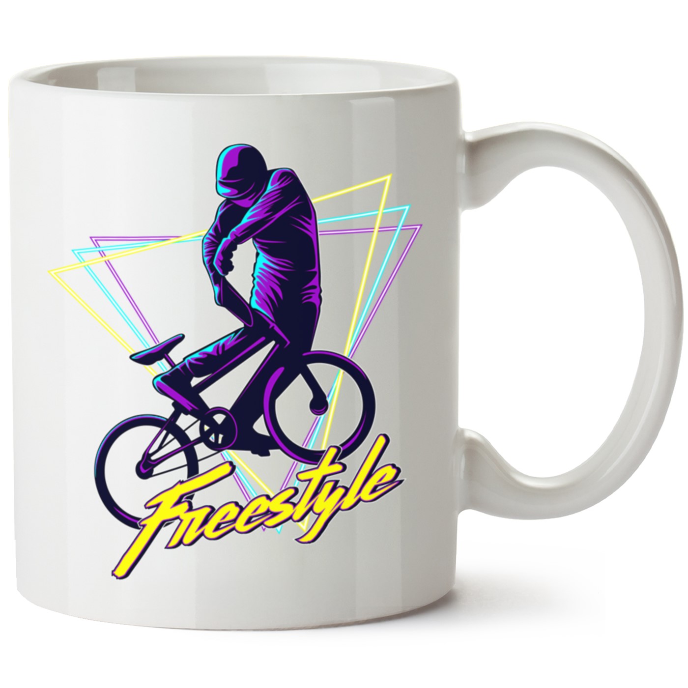 Free Style Baskılı Porselen Kupa Bardak