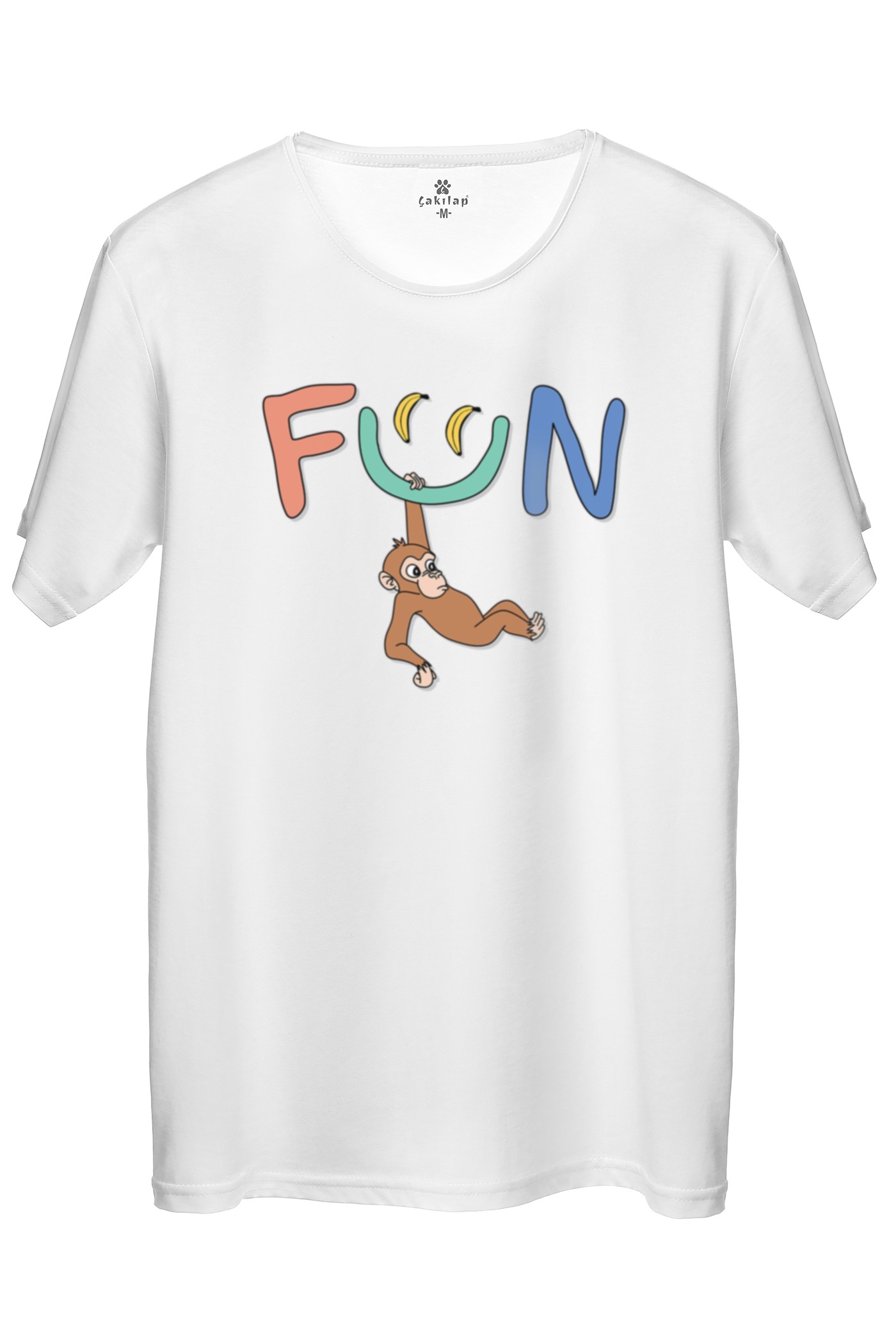 Fun  Baskılı Regular Tişört
