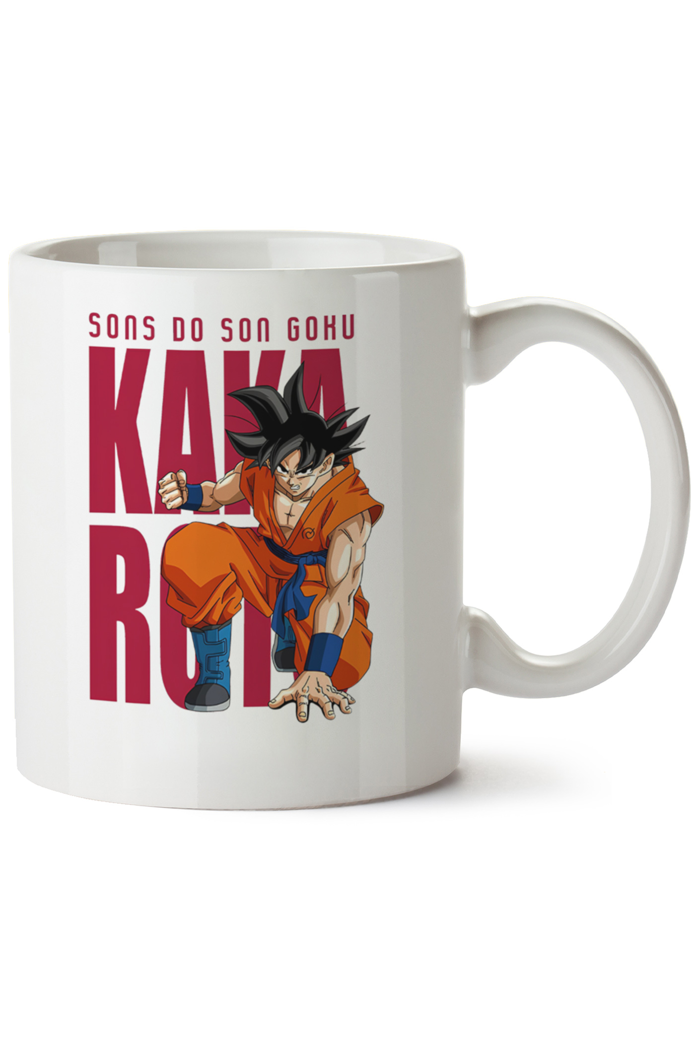 goku Baskılı Porselen Kupa Bardak