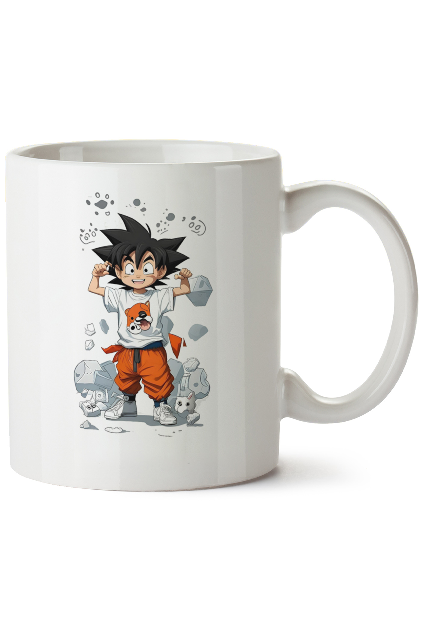 goku Baskılı Porselen Kupa Bardak
