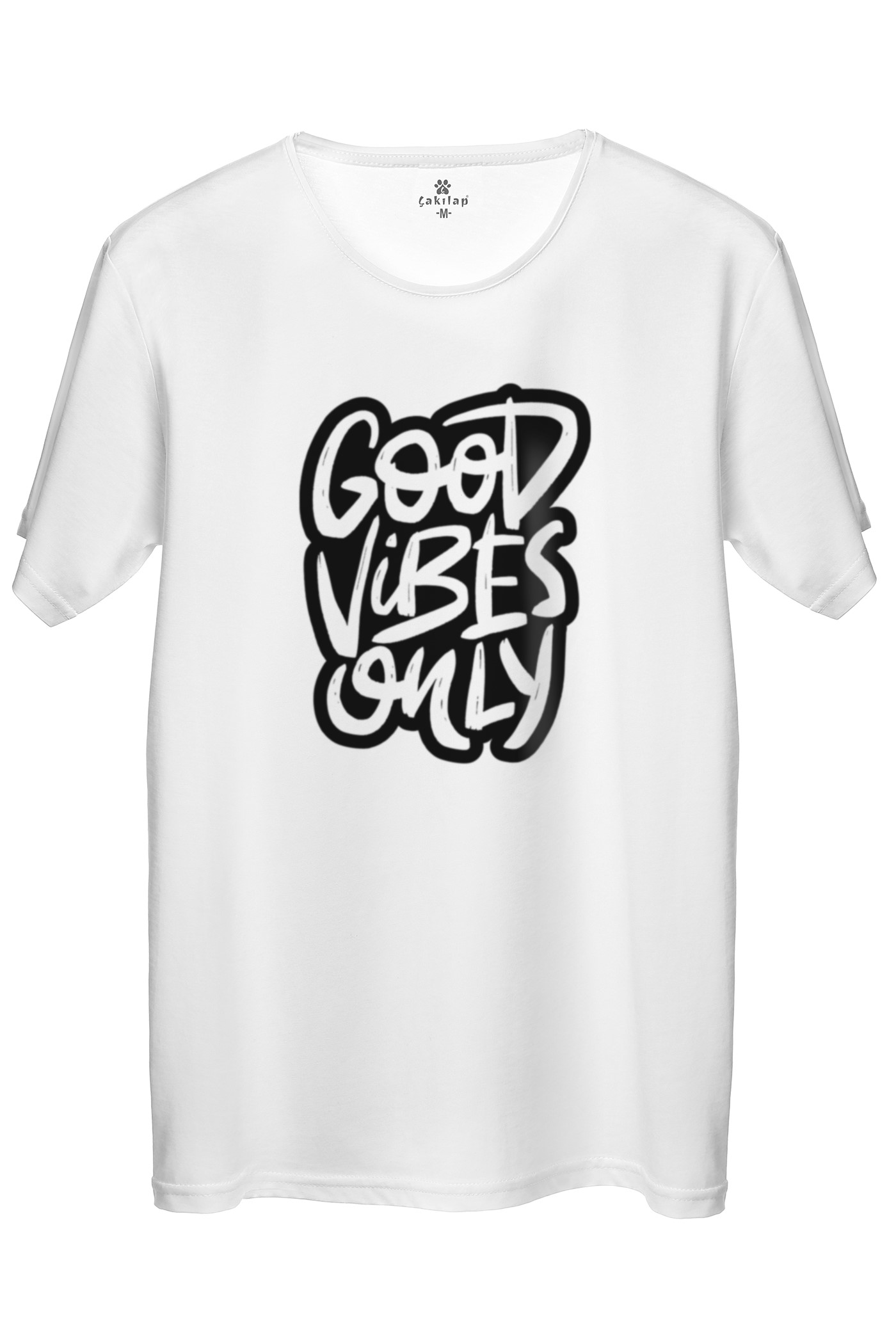 Good Vibes Only  Baskılı Regular Tişört