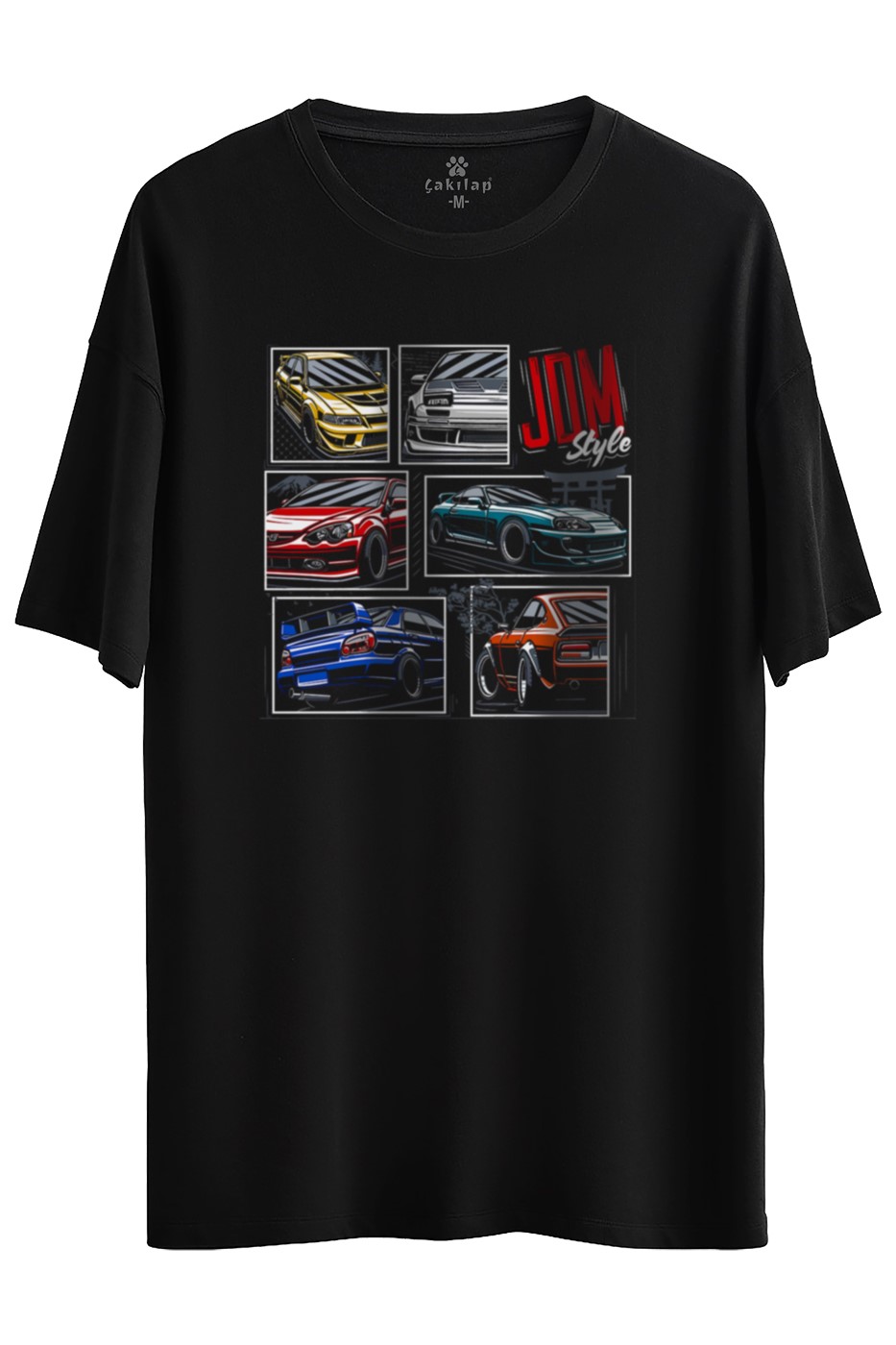 Nissan Jdm Baskılı Oversize Tişört