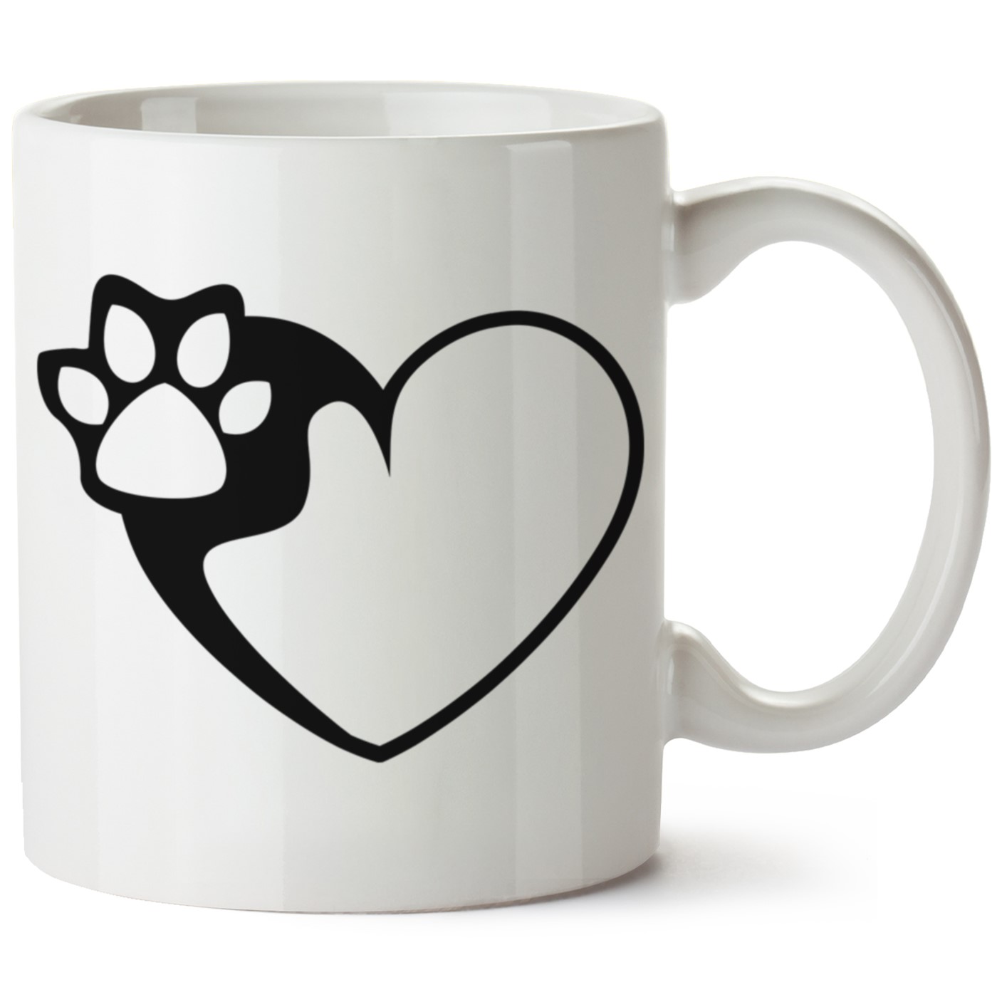 Kedi Baskılı Porselen Kupa Bardak