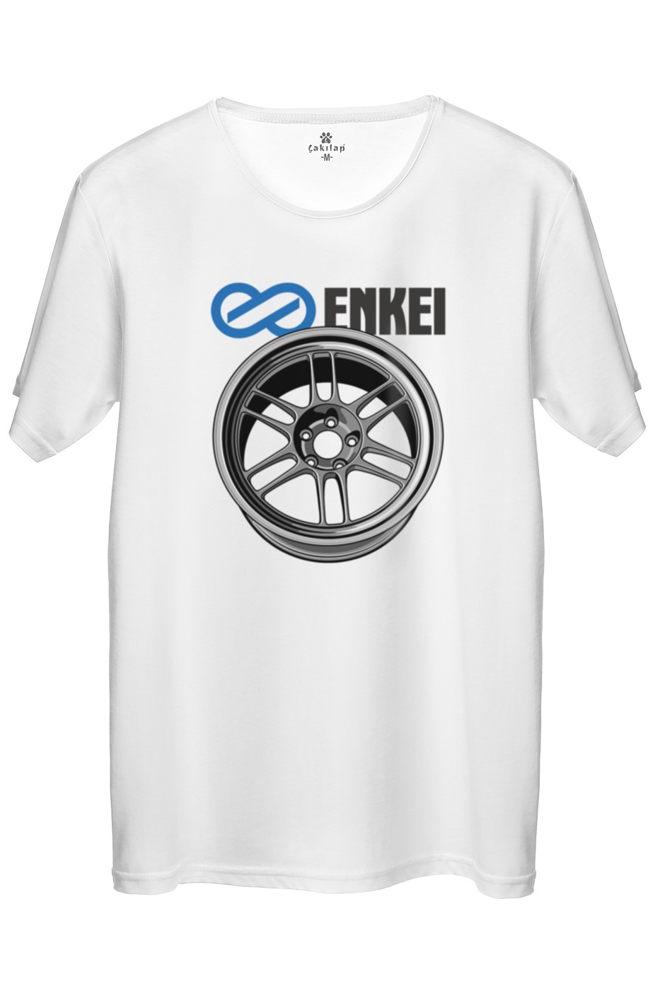 Jant Baskılı Regular Tişört