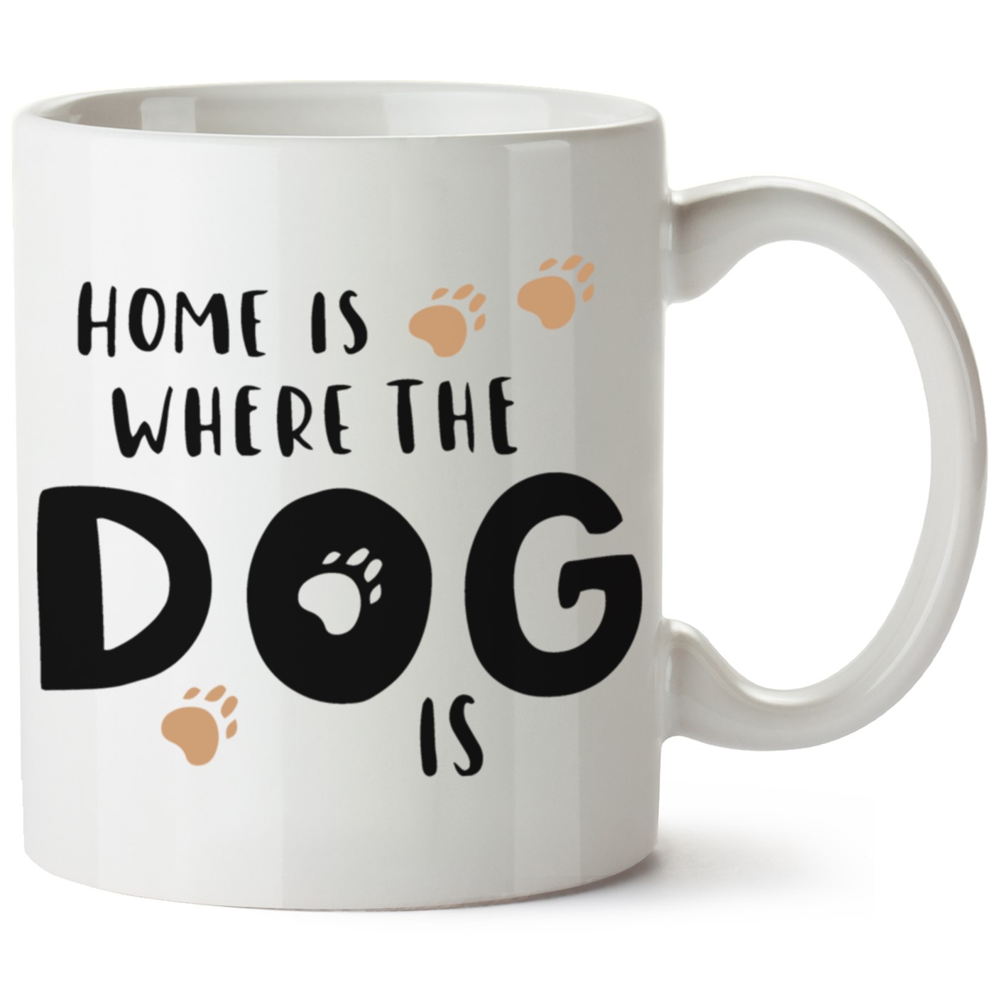 Köpek Baskılı Porselen Kupa Bardak