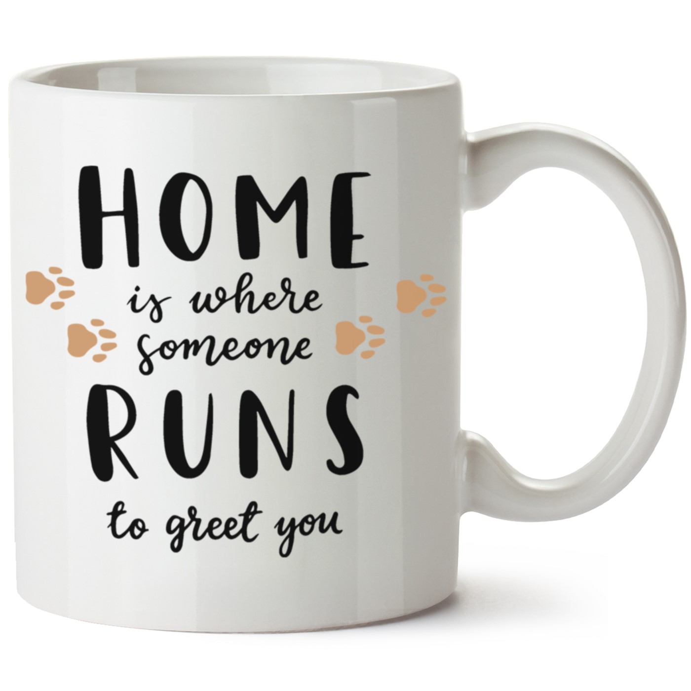 Köpek Baskılı Porselen Kupa Bardak