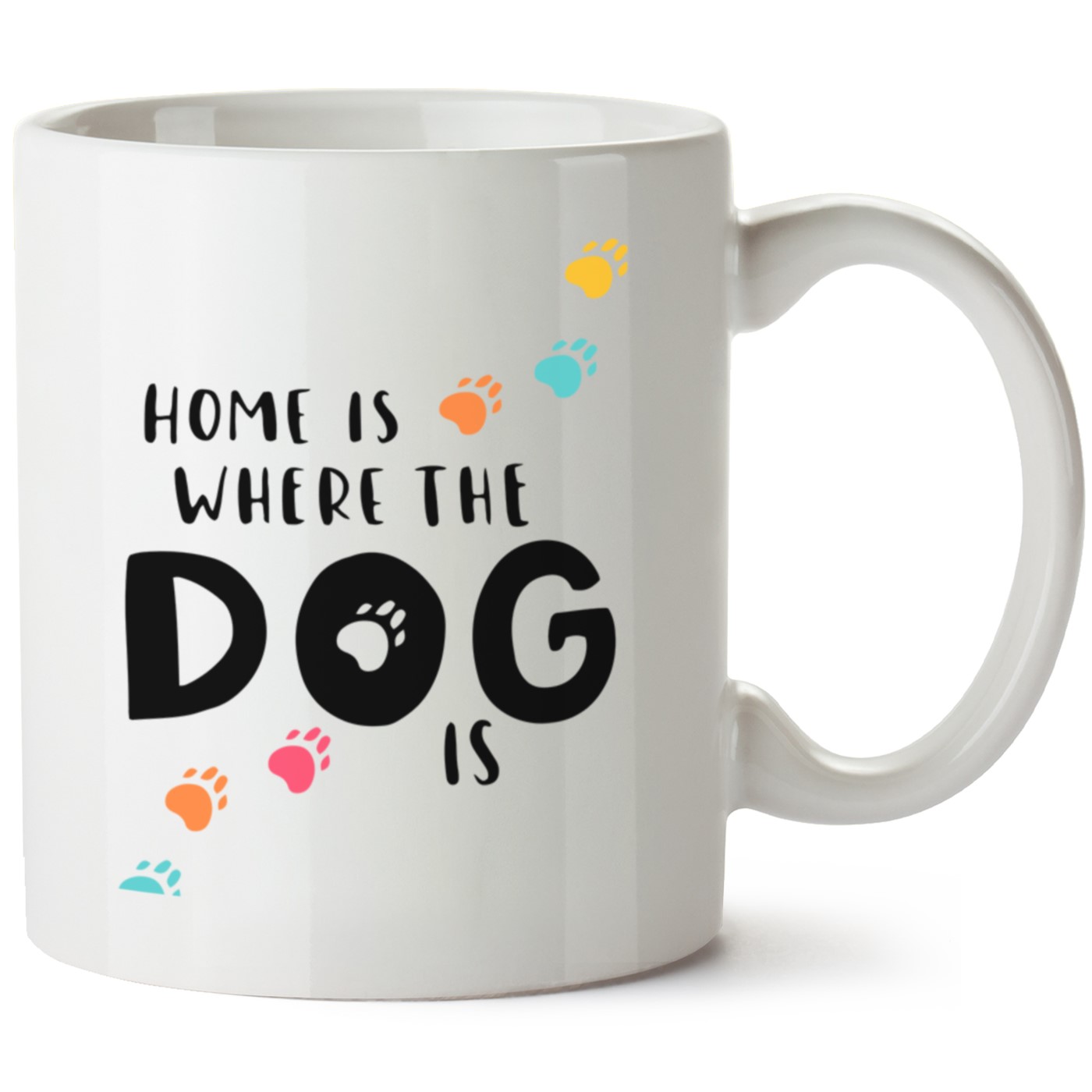 Köpek Baskılı Porselen Kupa Bardak