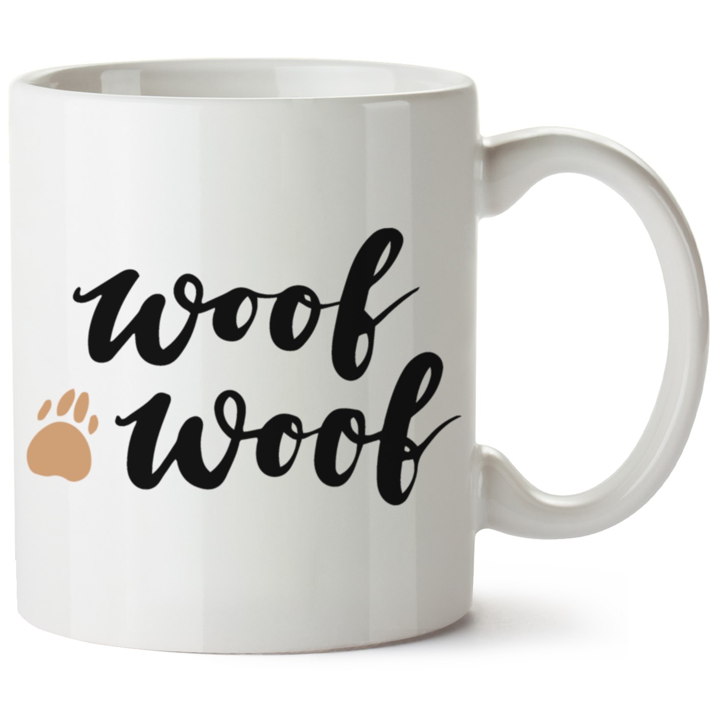 Köpek Baskılı Porselen Kupa Bardak