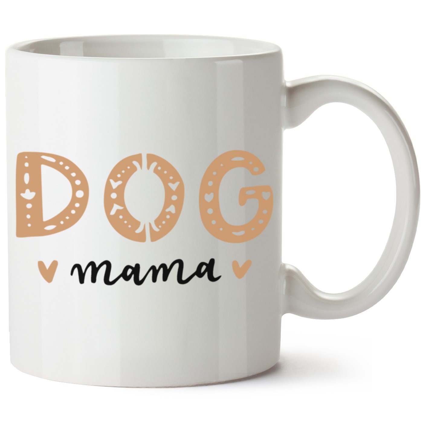 Köpek Baskılı Porselen Kupa Bardak