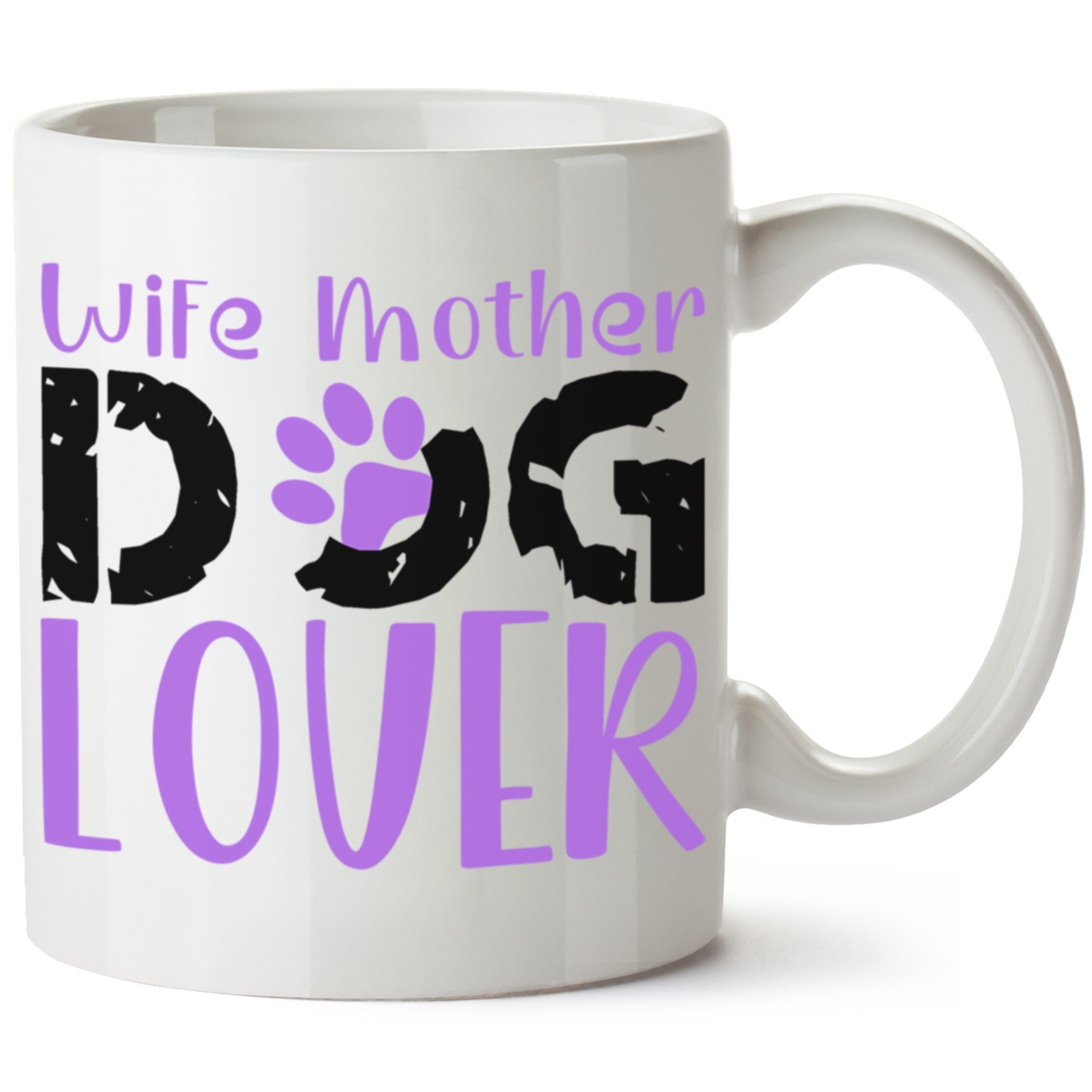 Köpek Baskılı Porselen Kupa Bardak