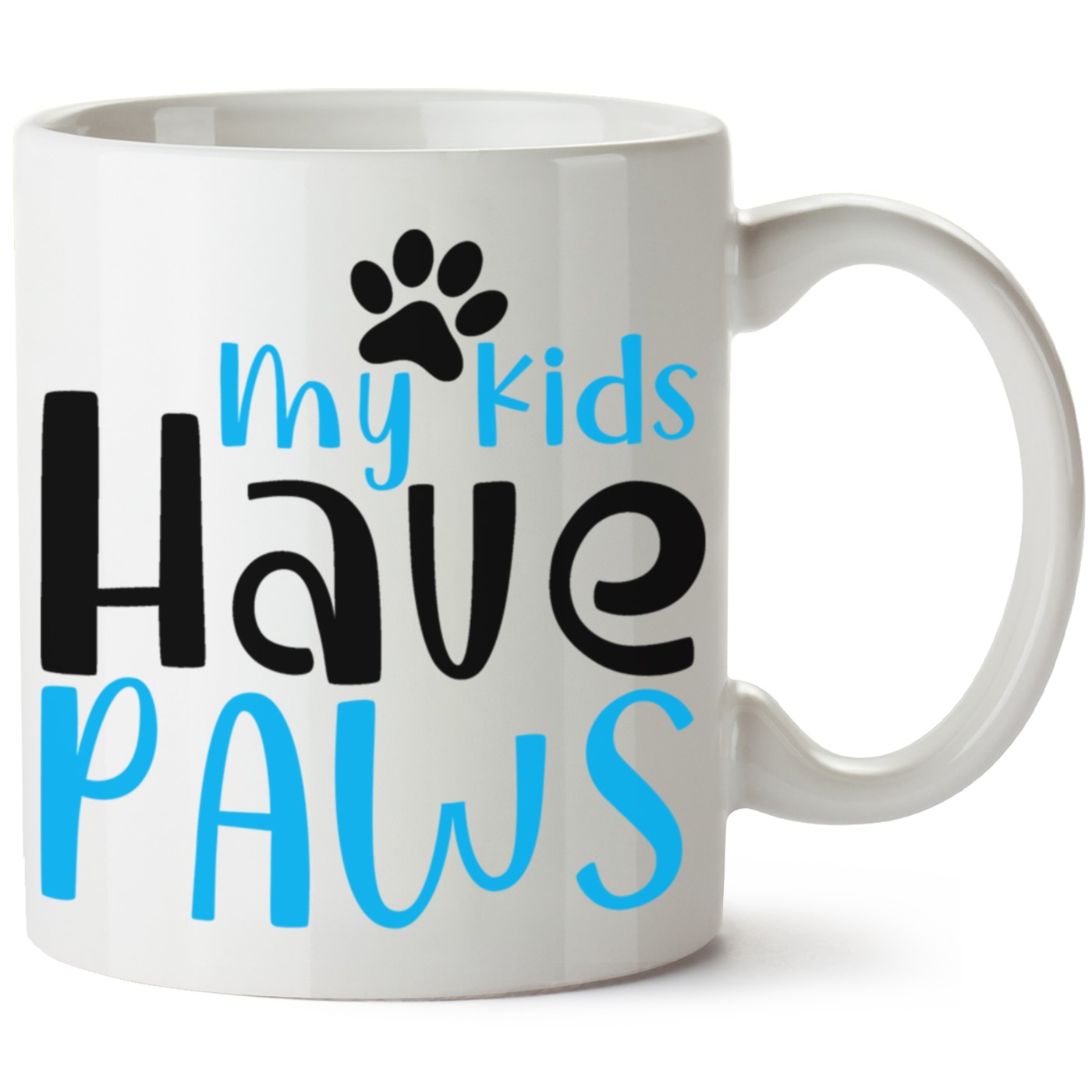 Köpek Baskılı Porselen Kupa Bardak